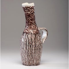 Italian Ceramic Sculptural Pitcher by Guido Gambone