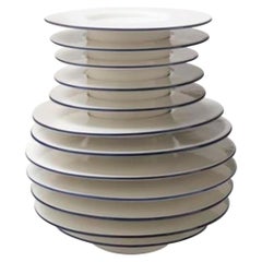 Italian Ceramic Sculpture Model Pila by Andrea Branzi for Superego Editions