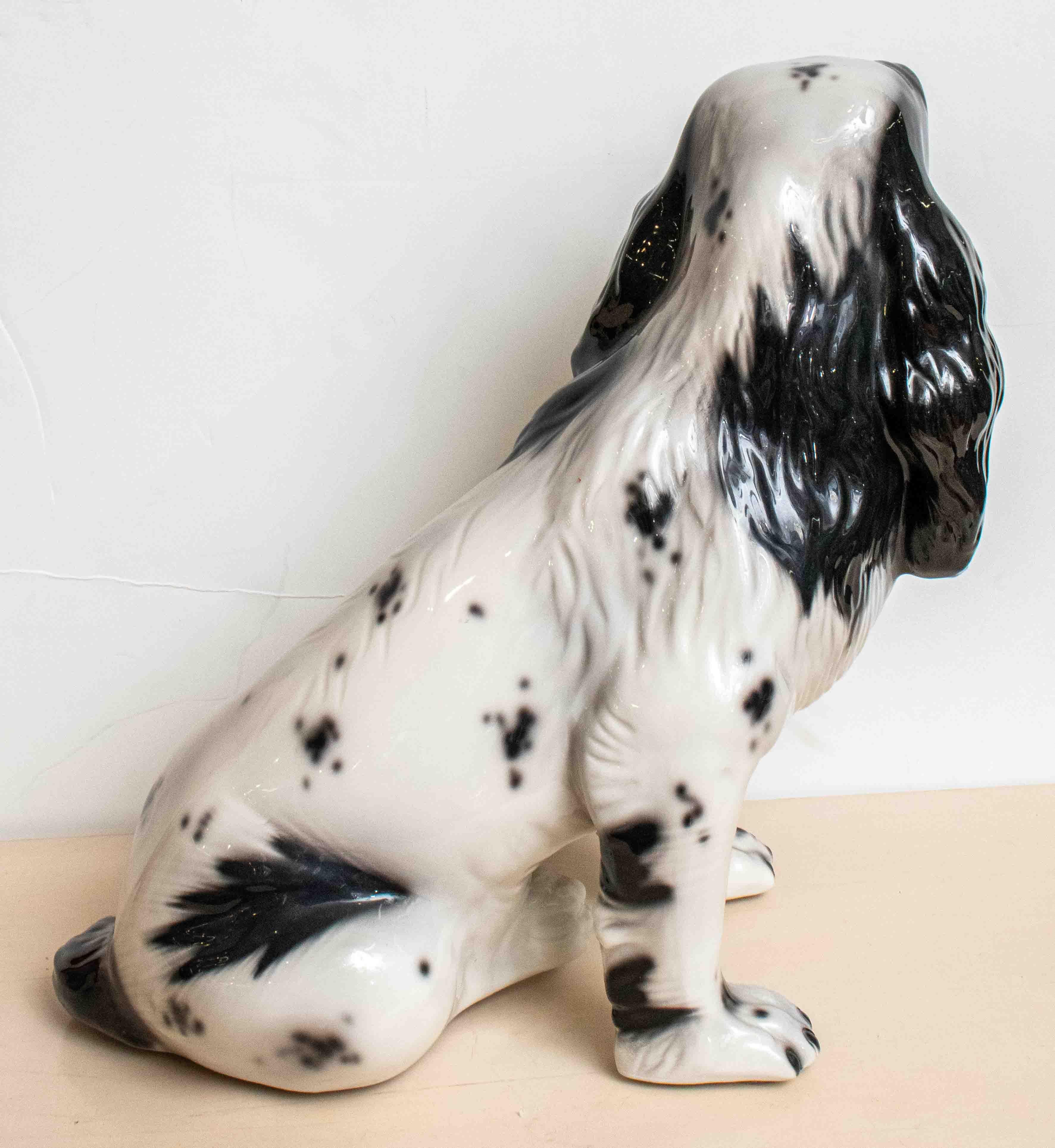 ceramic cocker spaniel