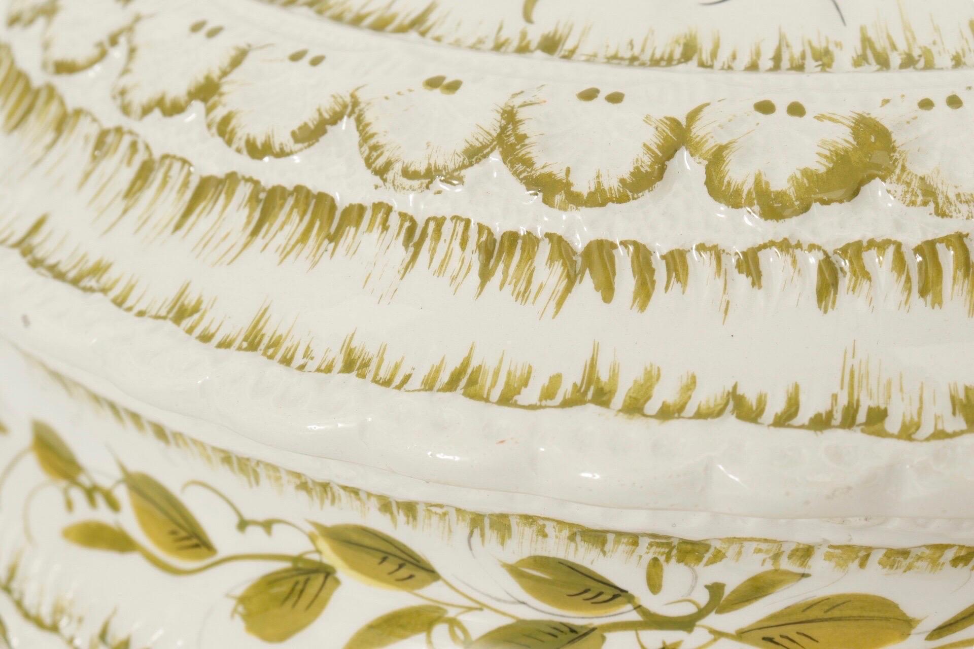 Italienische Keramik-Suppenterrine im Zustand „Gut“ im Angebot in Bradenton, FL