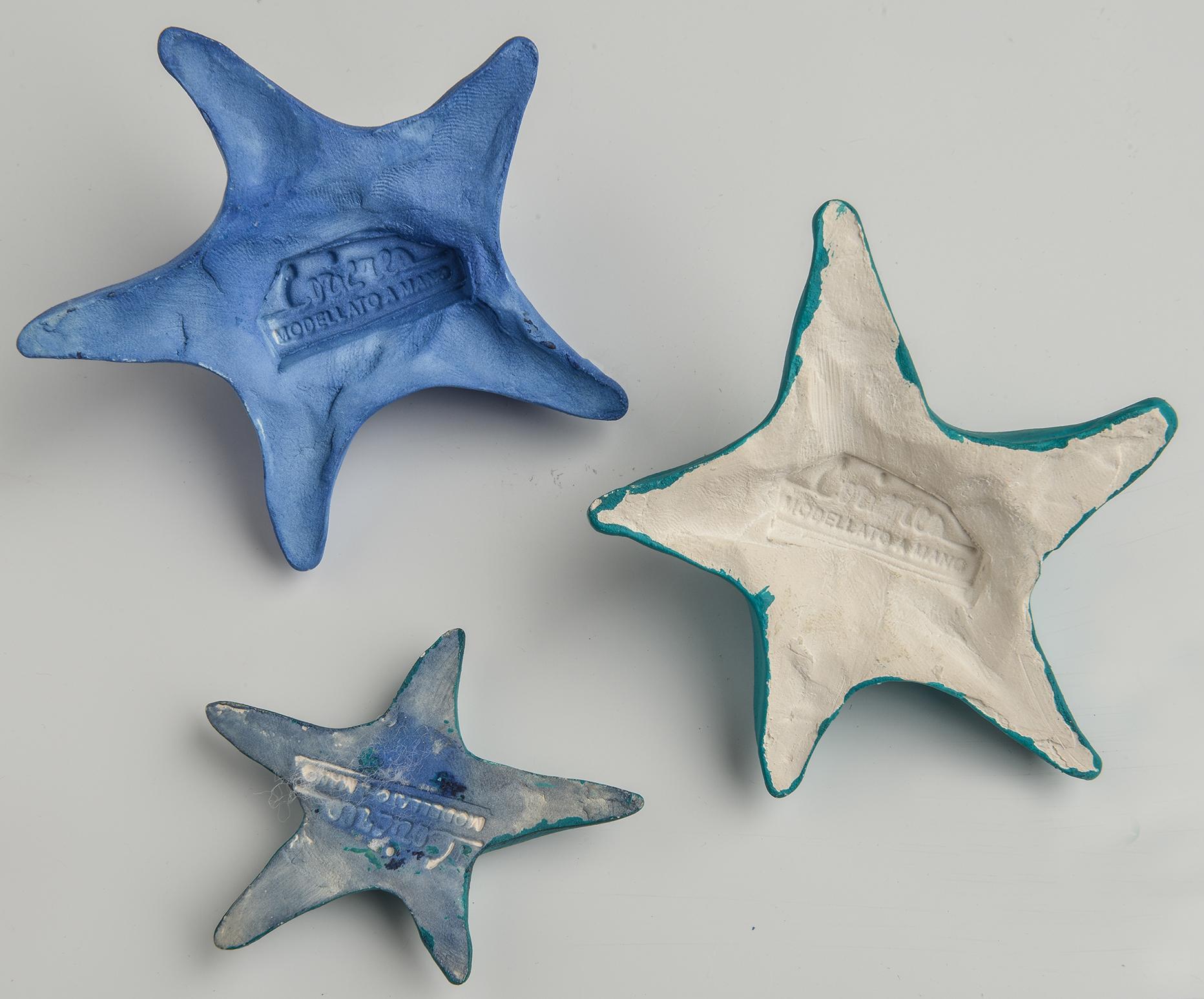 Italian Hand Made Ceramic Stars for Wall 1
