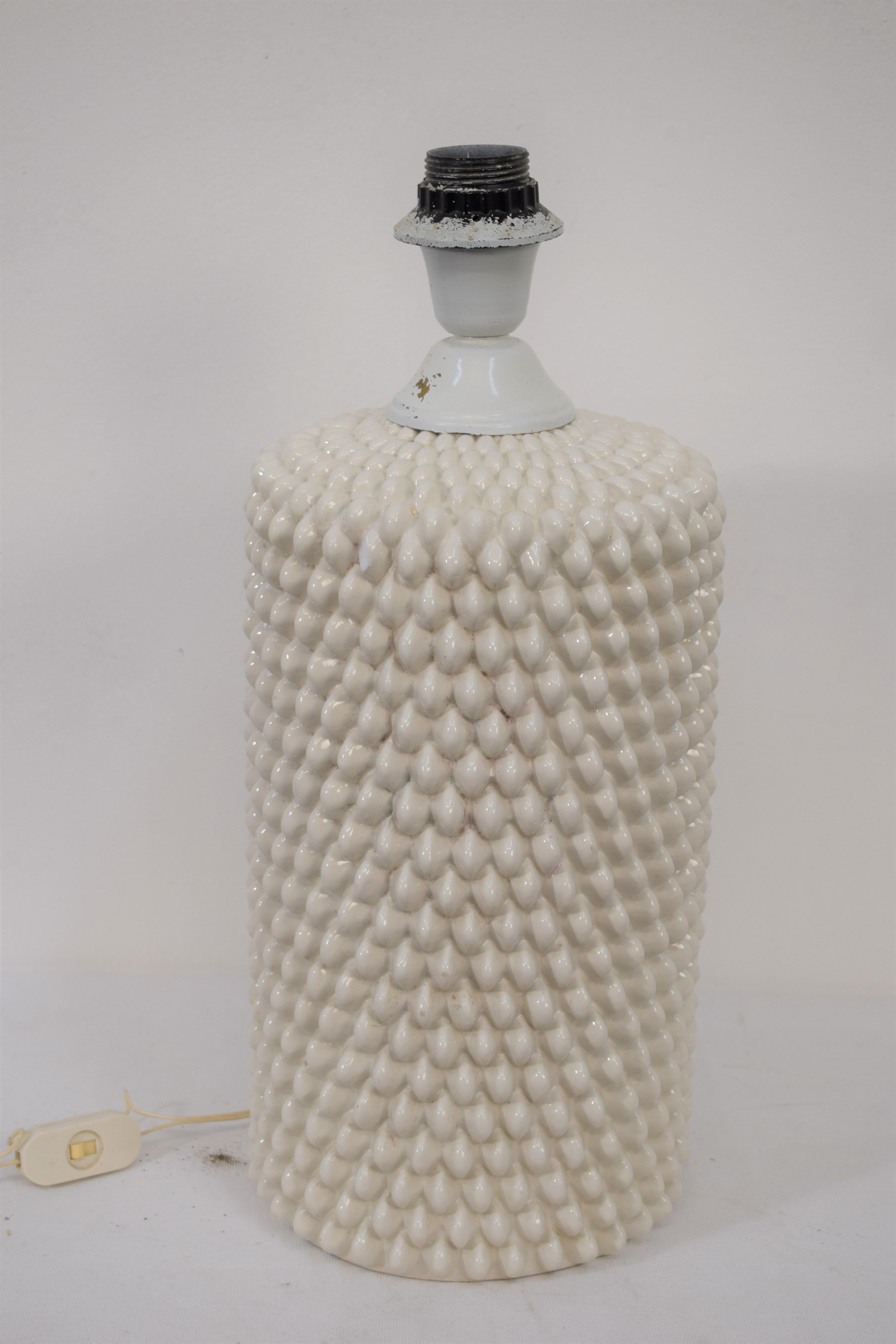 Italian Ceramic Table Lamp, 1960s 1