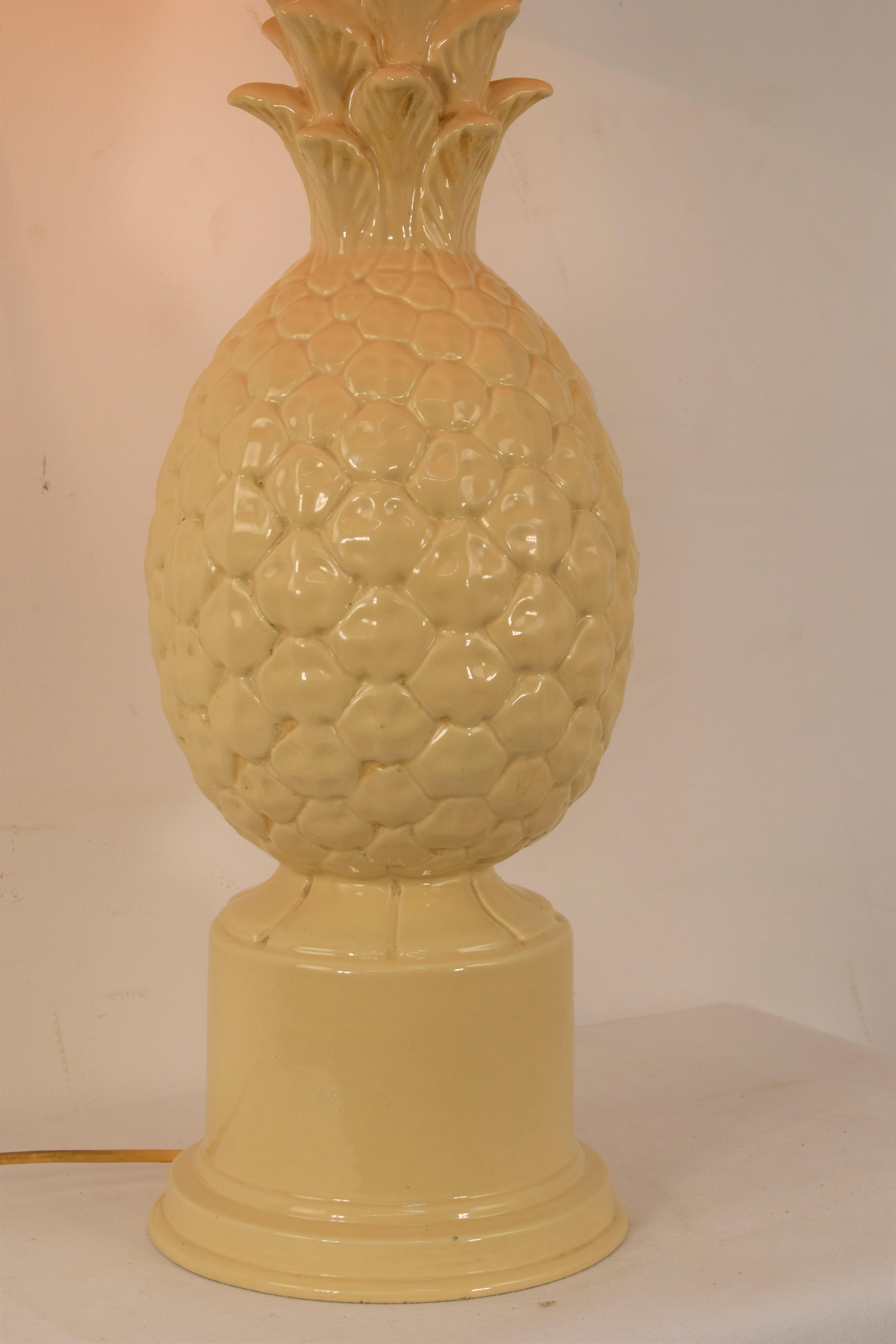 Italian Ceramic Table Lamp, 1960s For Sale 4