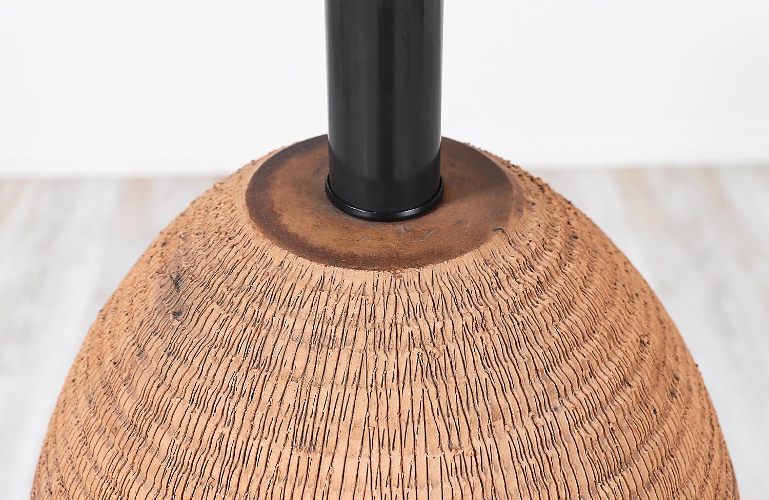 Italian Ceramic Table Lamp by Raymor 1