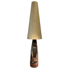 Italian Ceramic Table Lamp, circa 1950s