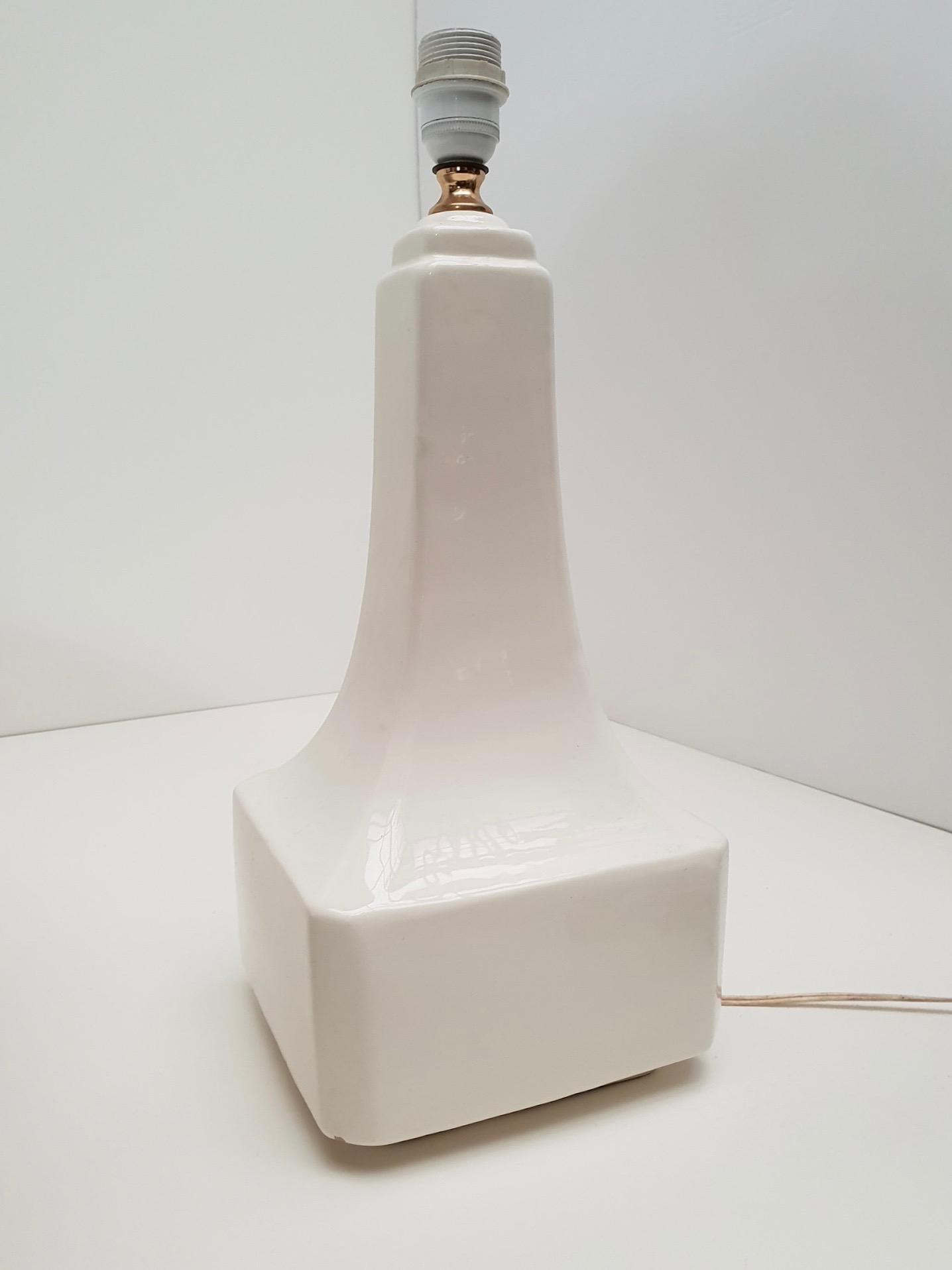 Italian Ceramic Table Lamp, circa 1960 5