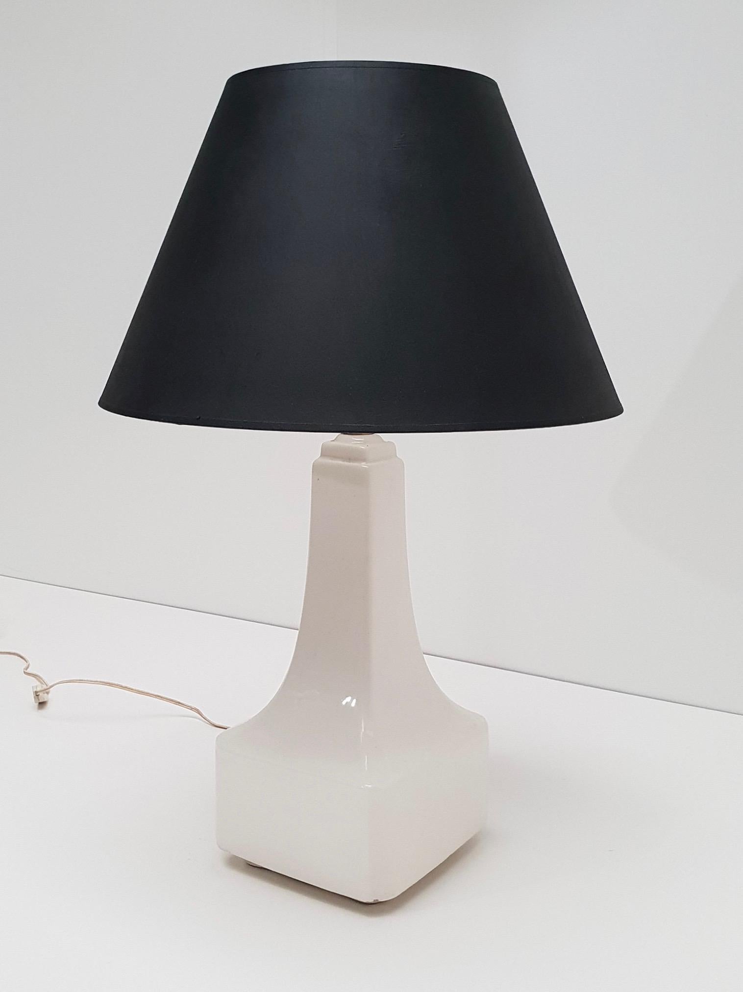 Italian Ceramic Table Lamp, circa 1960 2