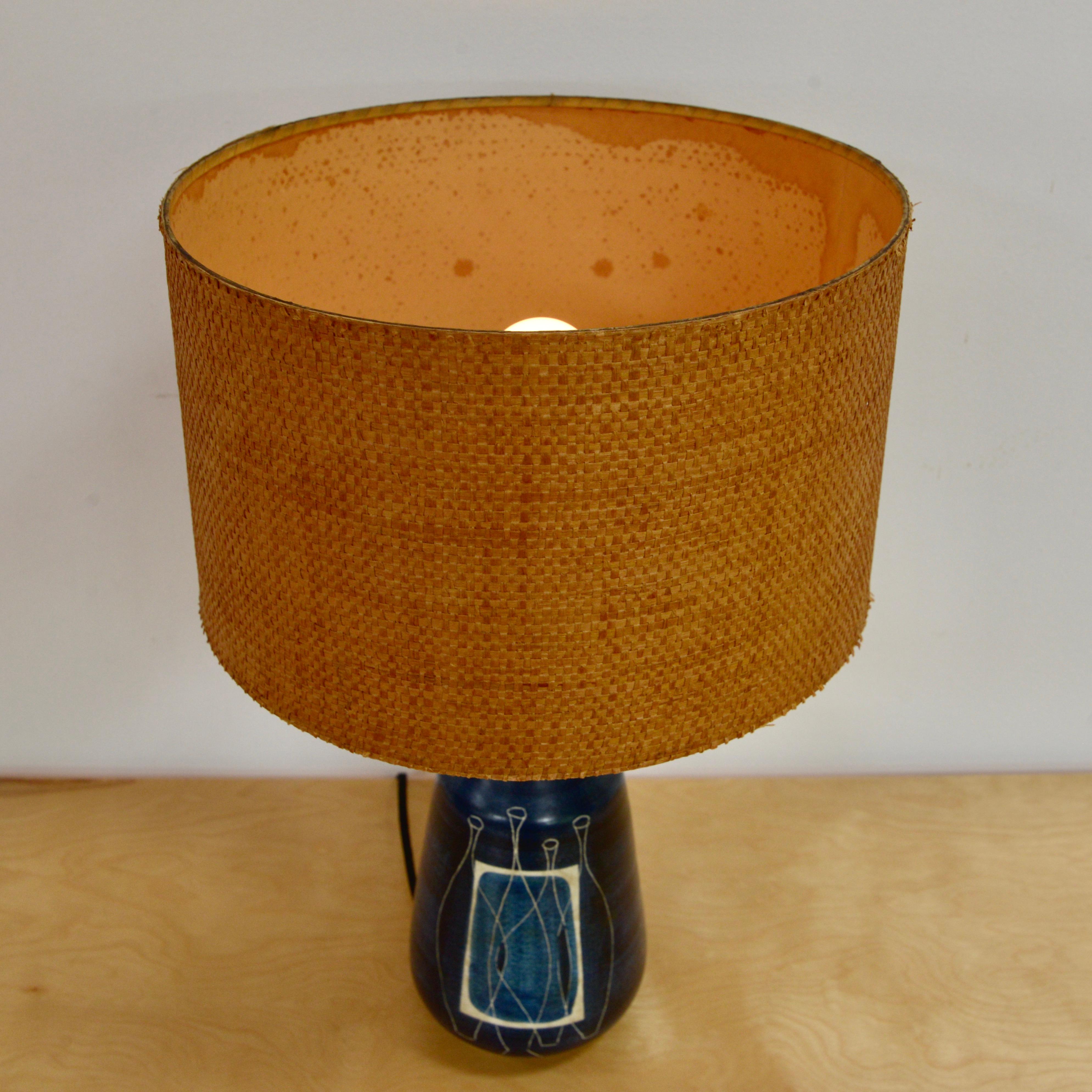 Italian Ceramic Table Lamp 6