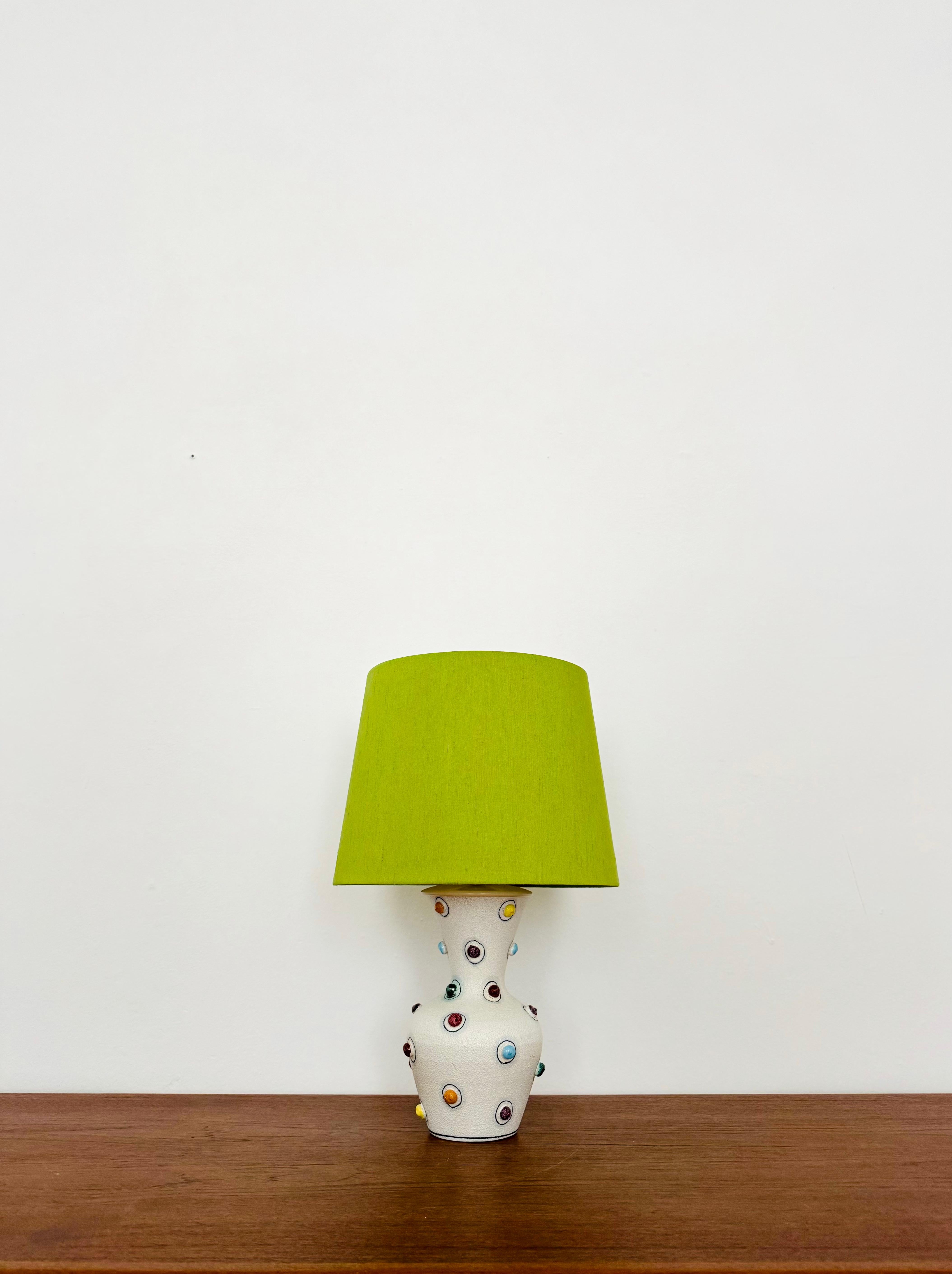 Lampe de table italienne en céramique Bon état - En vente à München, DE