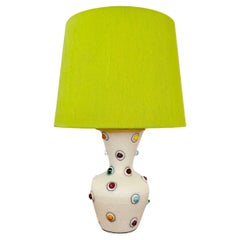Italienische Keramik-Tischlampe