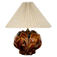 Lampada da tavolo in ceramica italiana