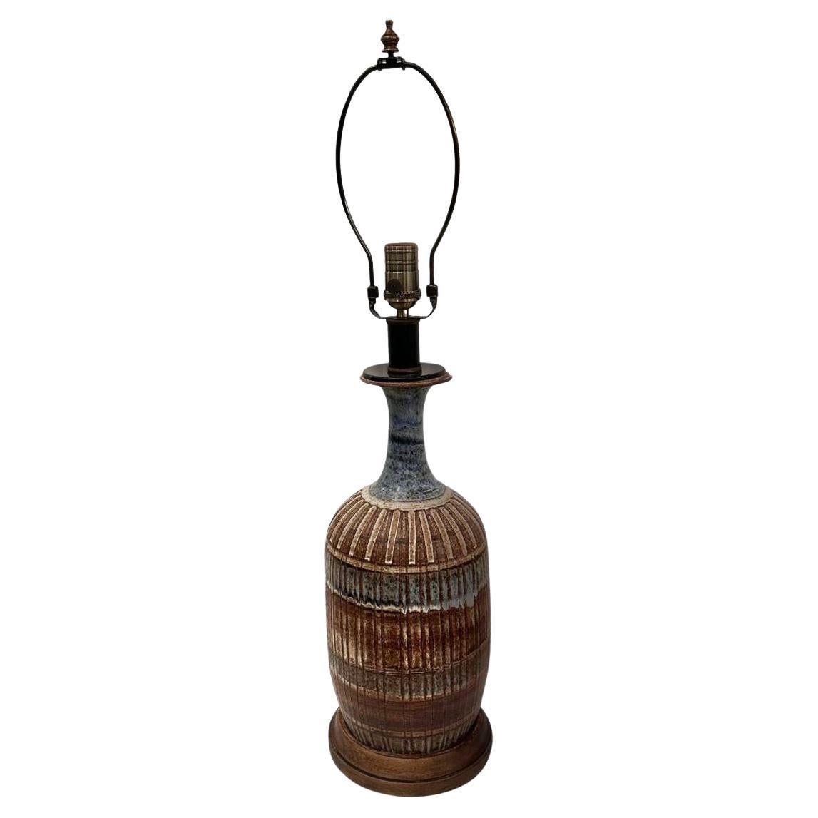 Italian Ceramic Table Lamp