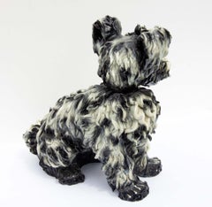 Italian Ceramic Terrier Dog Vintage, 1950s