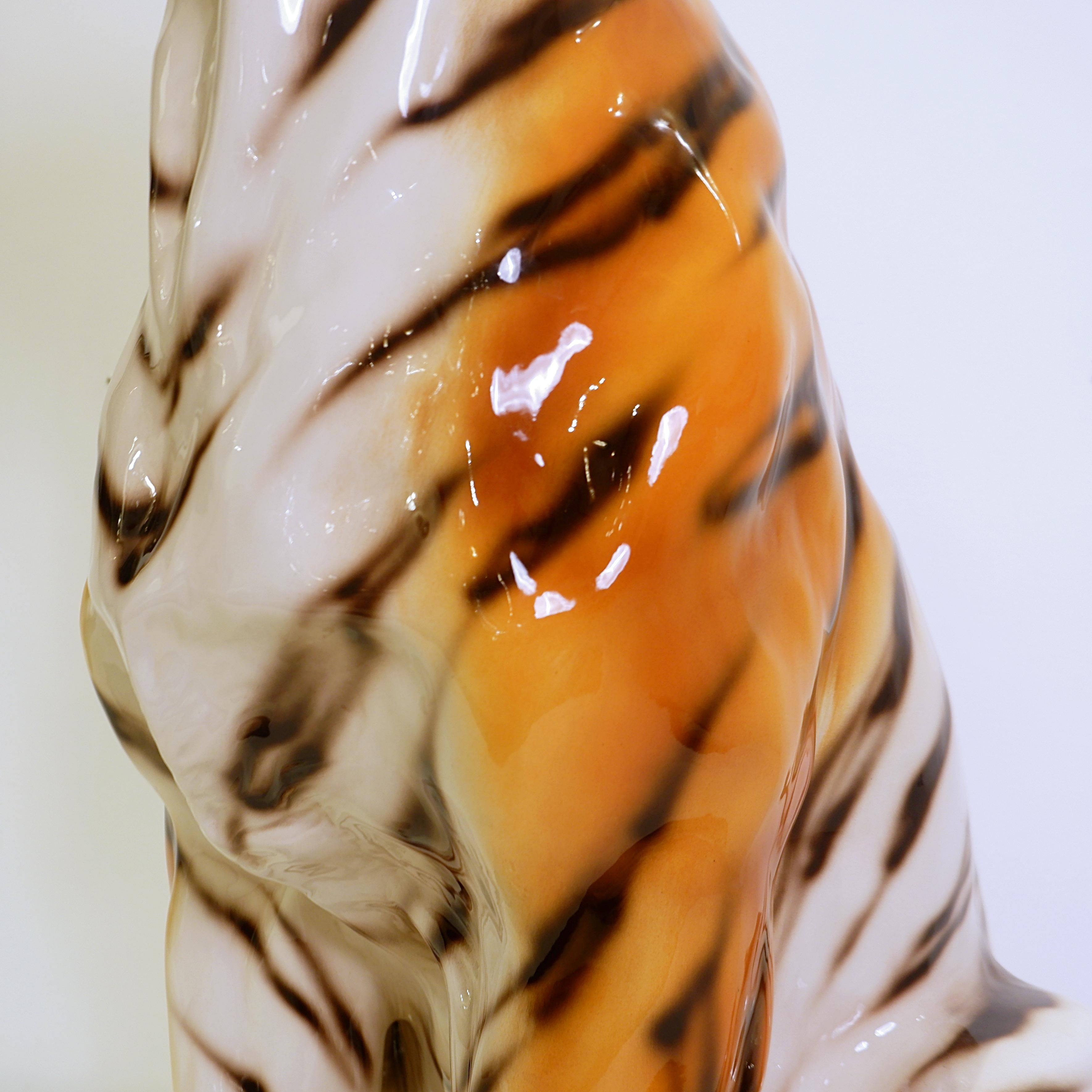 Italienischer Keramik-Tiger - 21. im Angebot 2