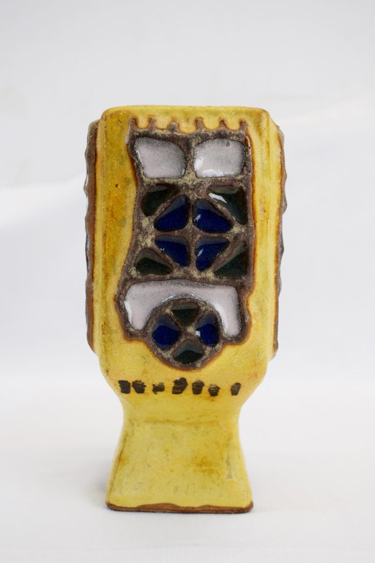 Mid-Century Modern Italian Ceramic Vase, 1950s For Sale