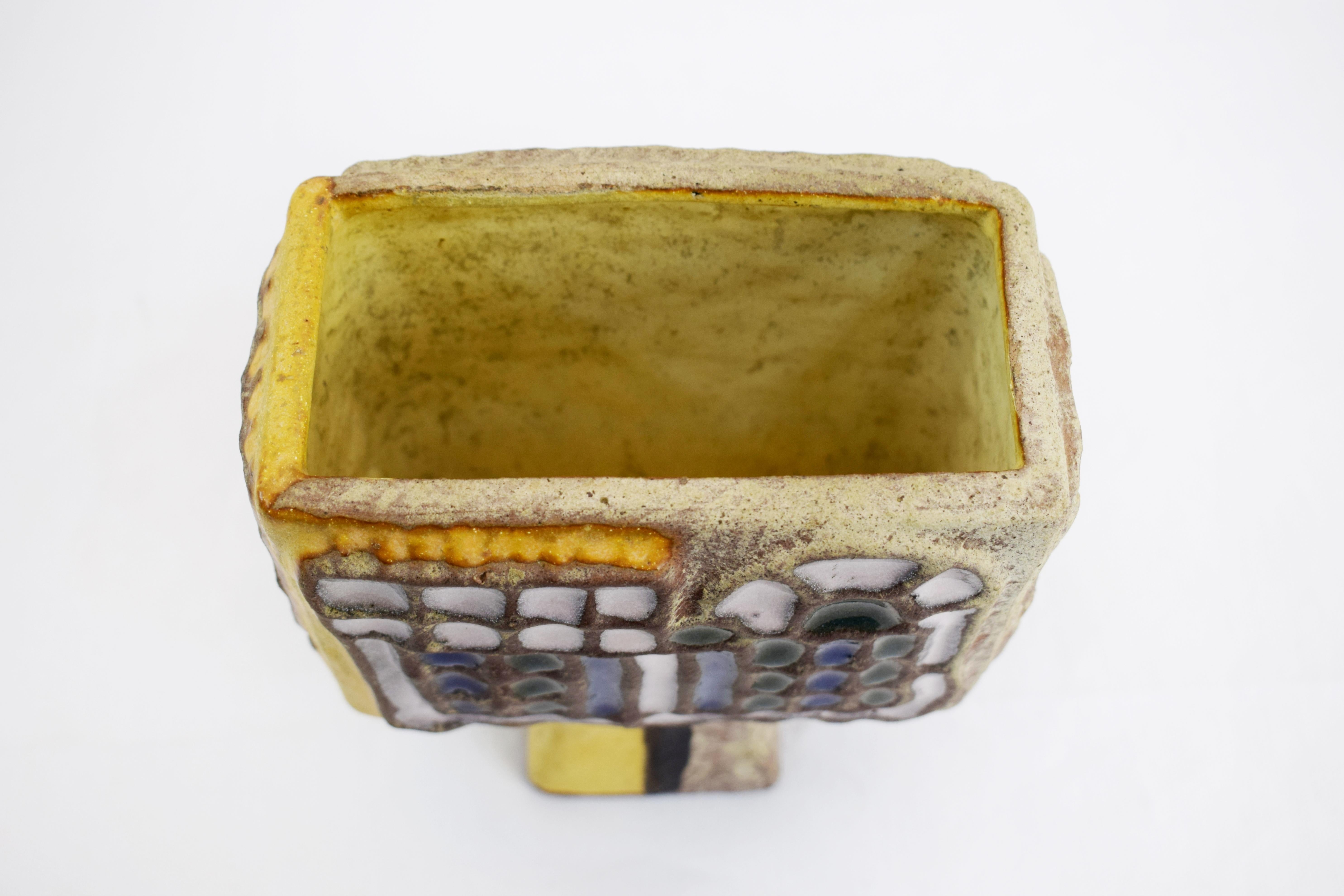 Italian Ceramic Vase, 1950s 1