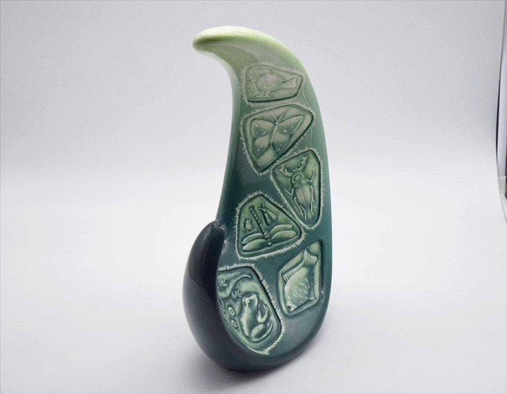 Mid-20th Century Italian Ceramic Vase, circa 1960s For Sale