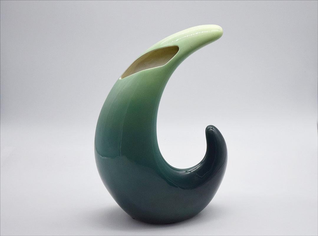Italian Ceramic Vase, circa 1960s For Sale 1