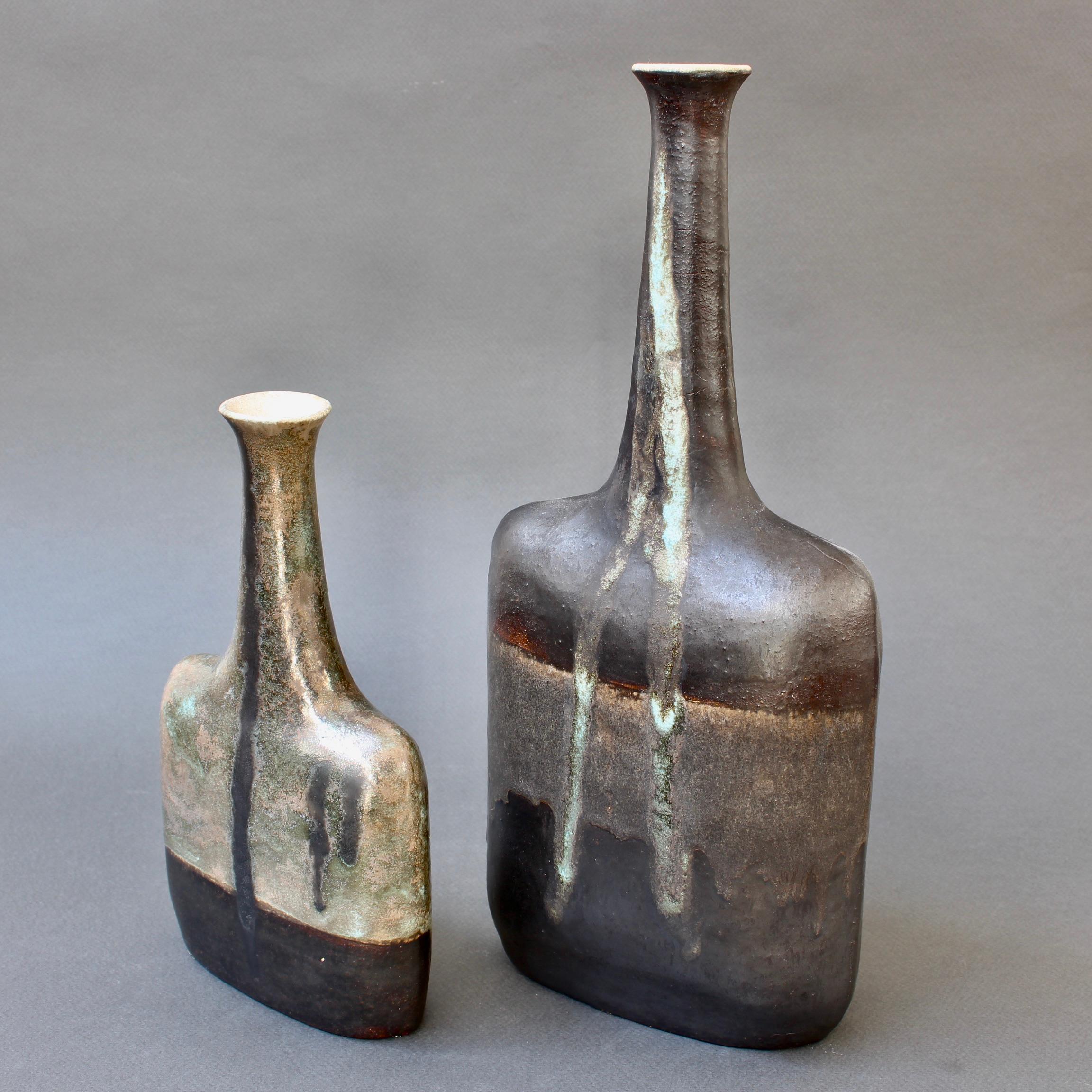 Italian Ceramic Vase by Bruno Gambone 'circa 1980s' For Sale 15