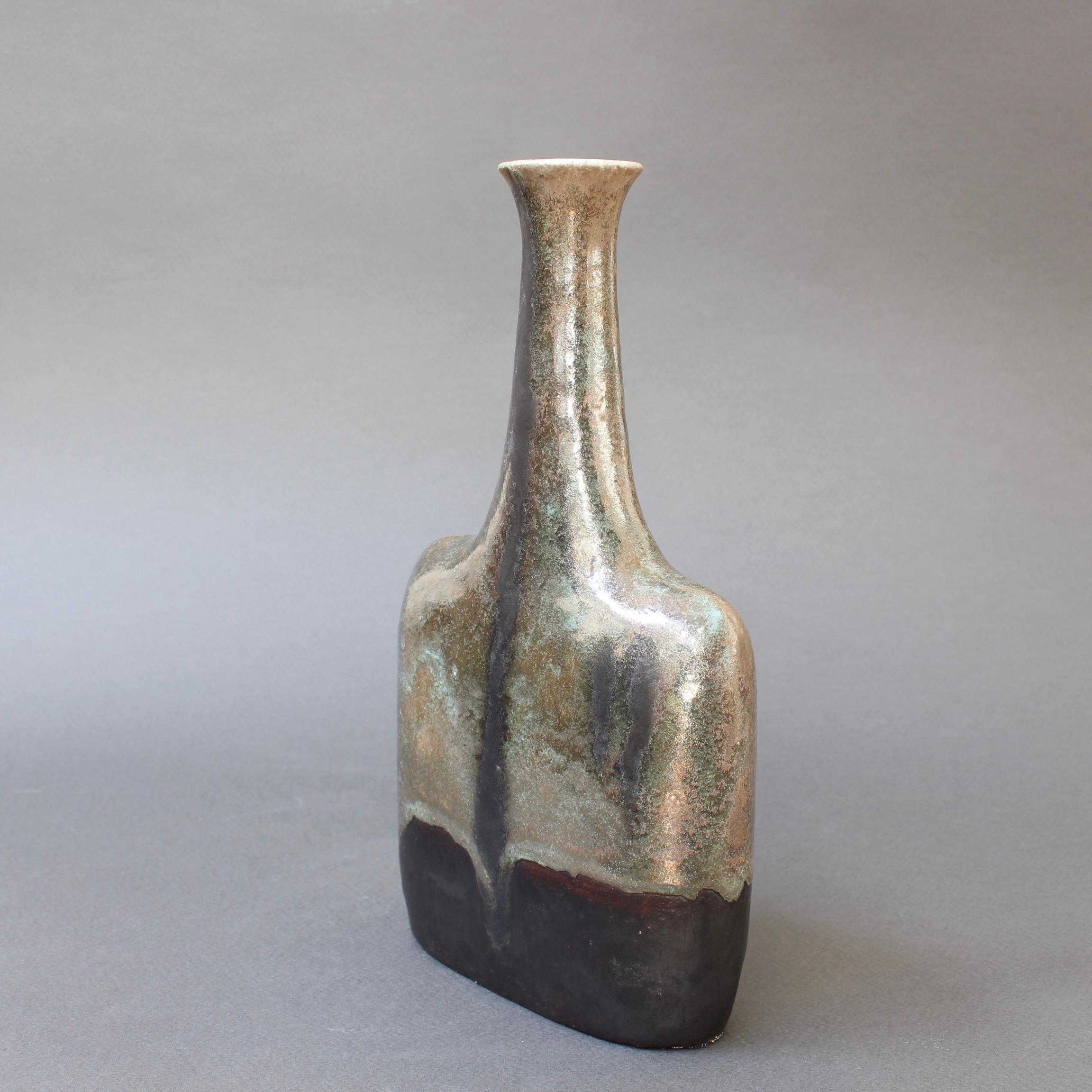 Late 20th Century Italian Ceramic Vase by Bruno Gambone 'circa 1980s' For Sale