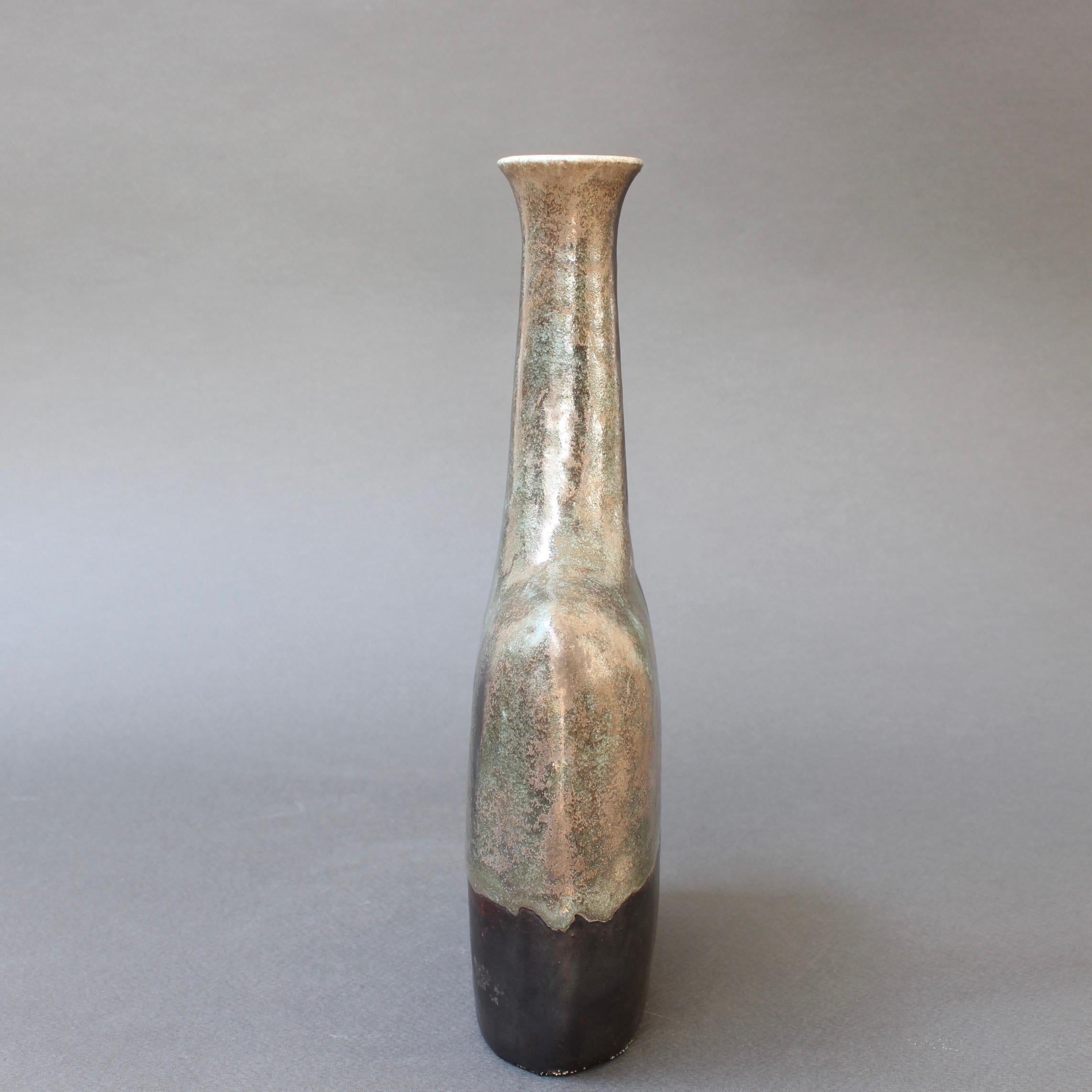 Italian Ceramic Vase by Bruno Gambone 'circa 1980s' For Sale 1