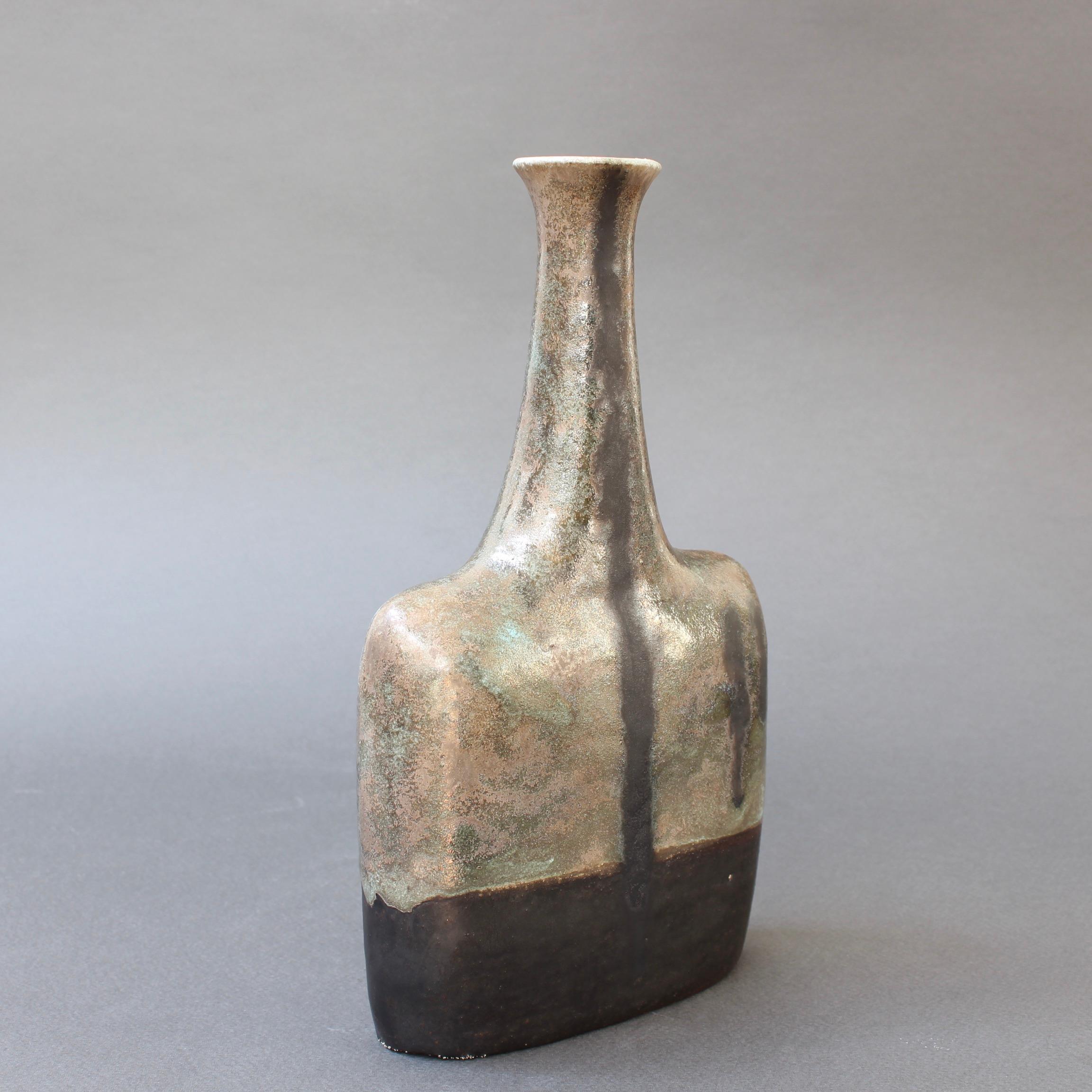 Italian Ceramic Vase by Bruno Gambone 'circa 1980s' For Sale 2