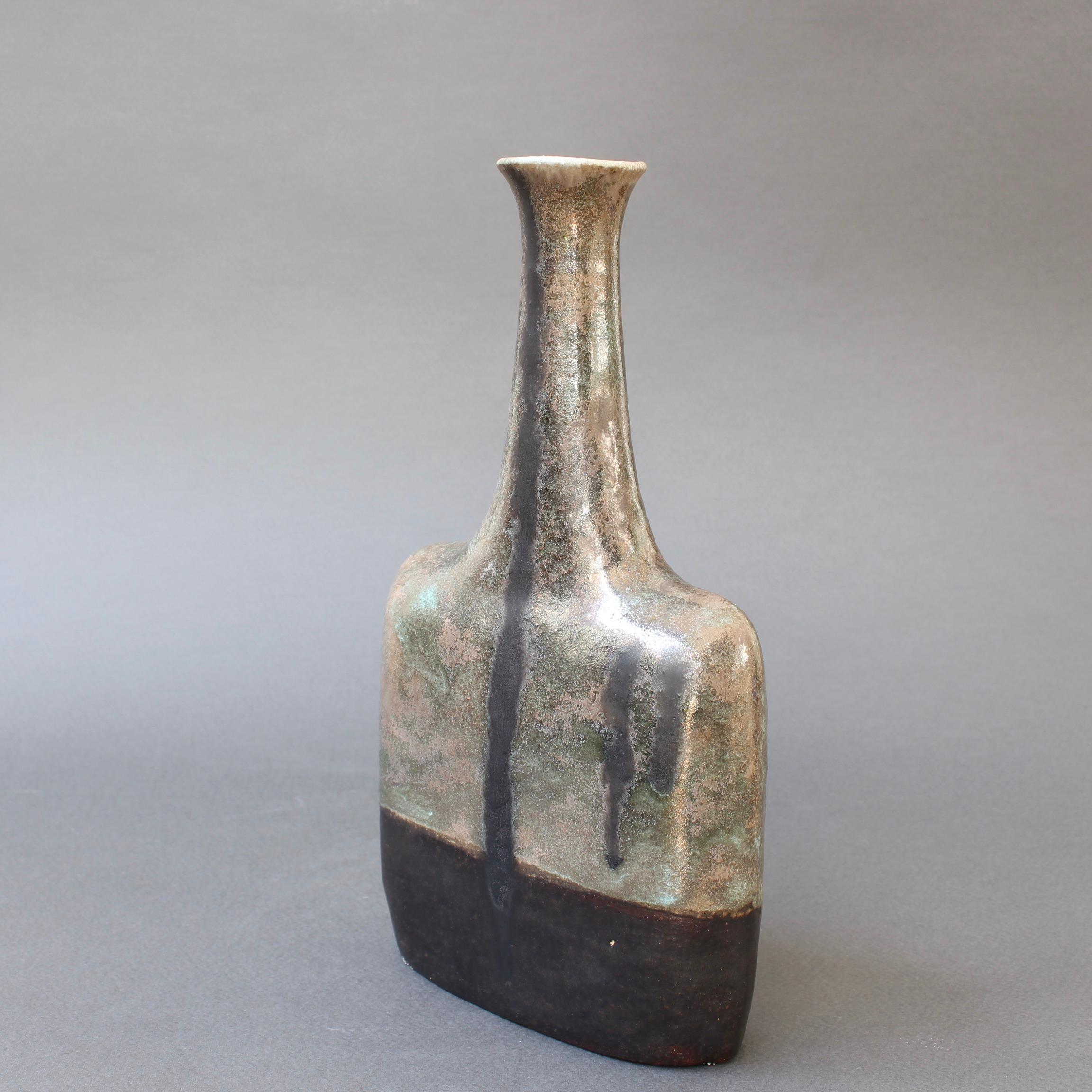 Italian Ceramic Vase by Bruno Gambone 'circa 1980s' For Sale 3