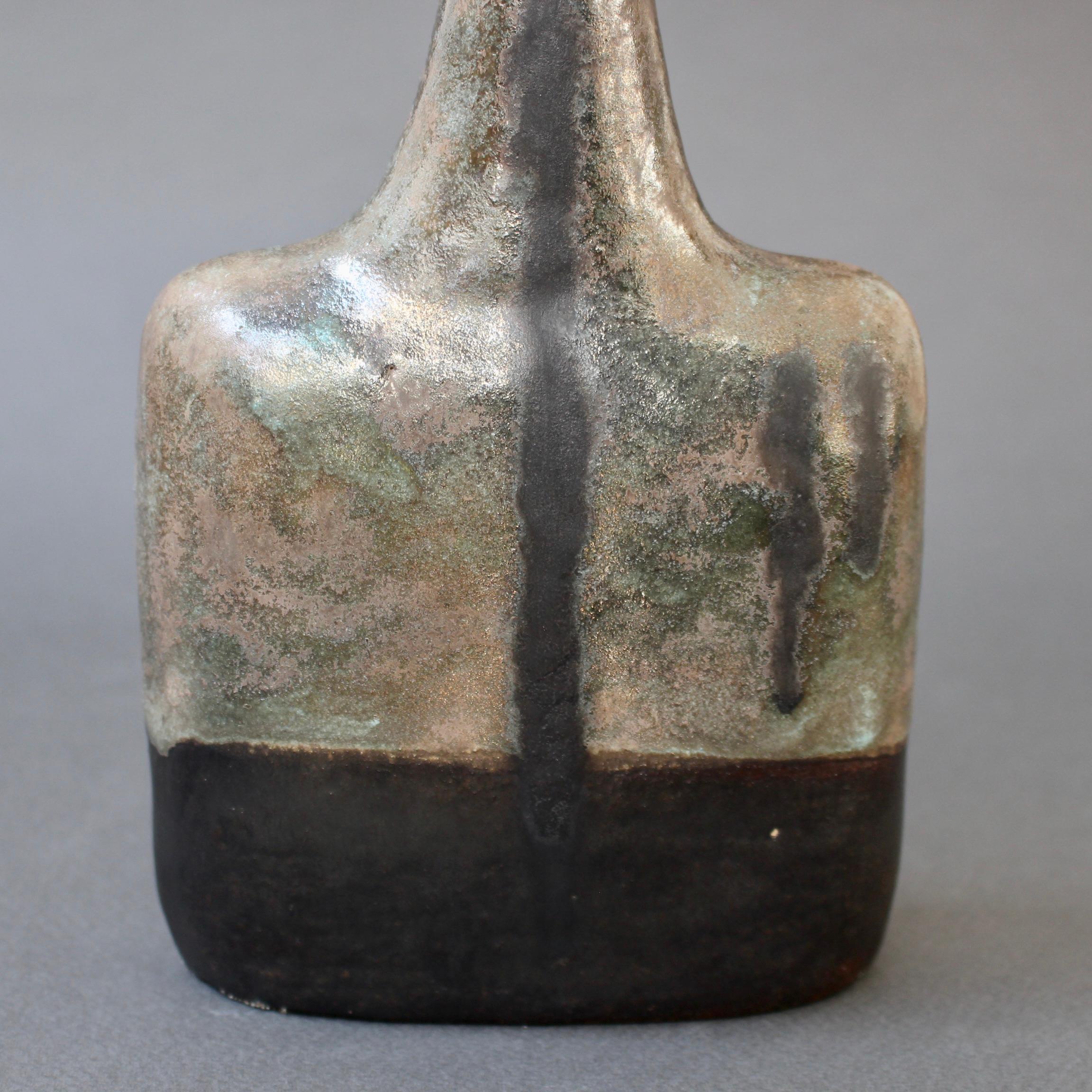 Italian Ceramic Vase by Bruno Gambone 'circa 1980s' For Sale 4