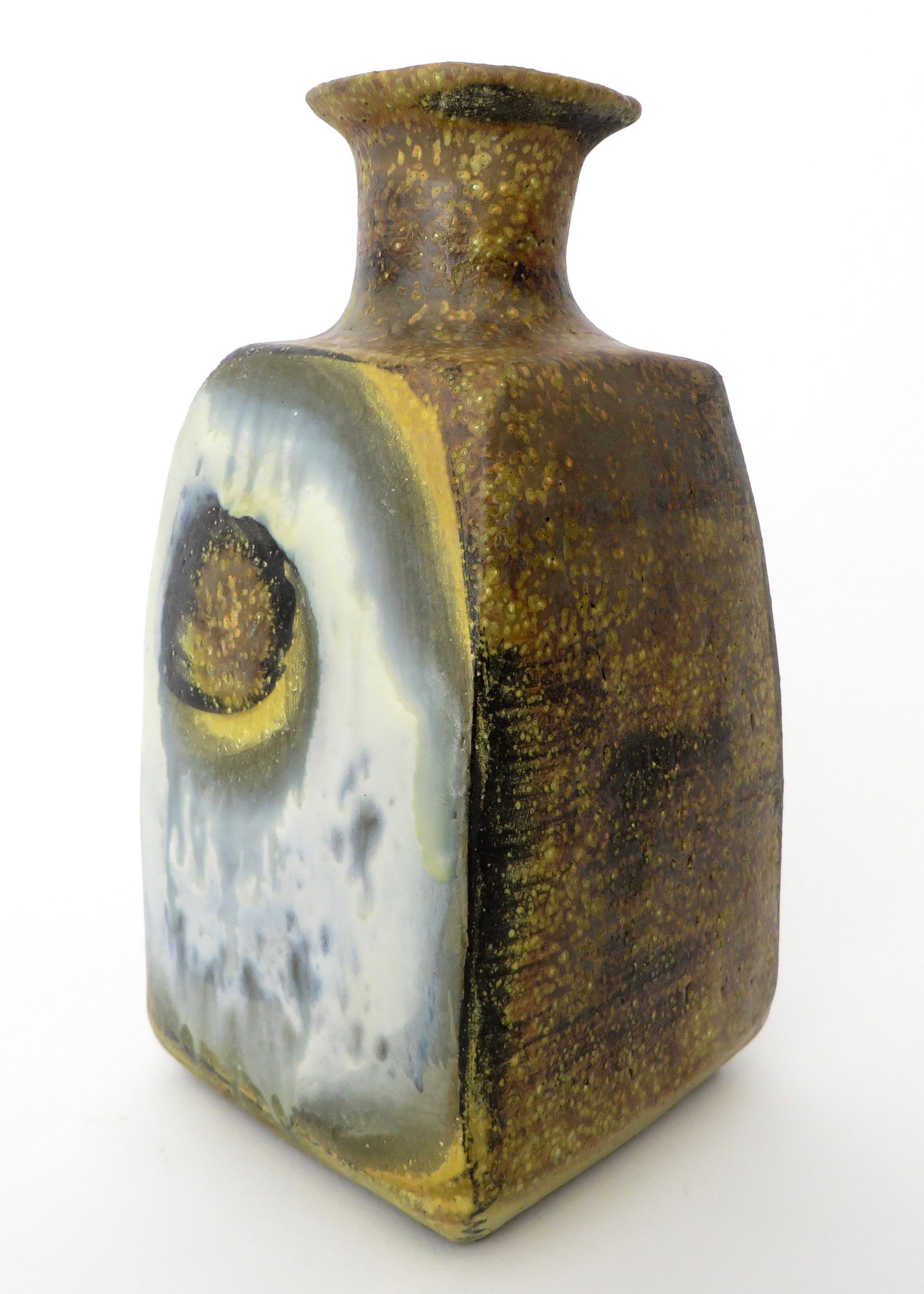 Mid-20th Century Italian Ceramic Vase by Marcello Fantoni