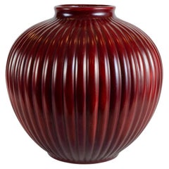Italian ceramic vase by Richard Ginori