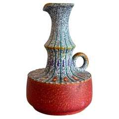 Vintage Italian Ceramic Vase by Roberto Rigon 