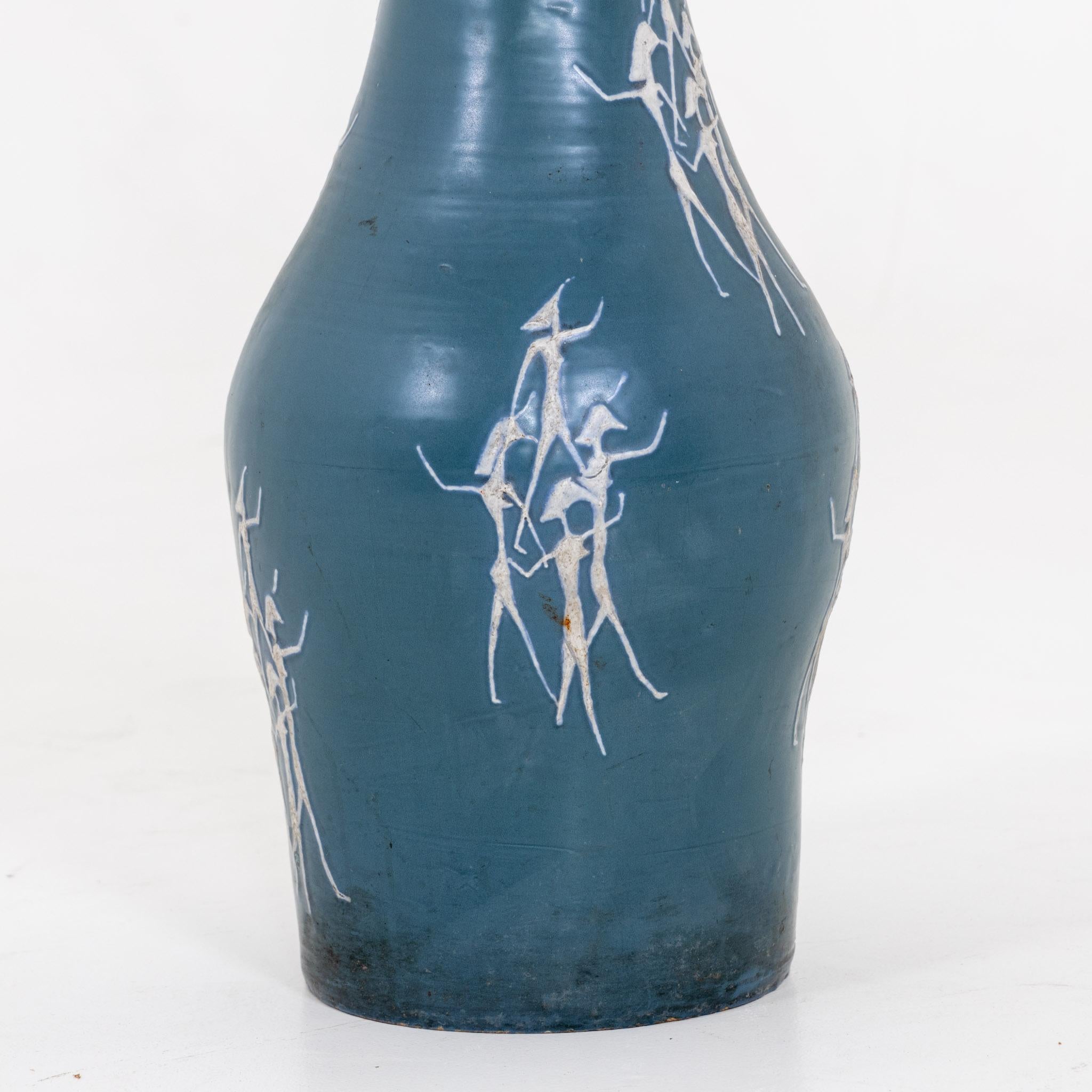 Italian Ceramic Vase, Mid-20th Century For Sale 1