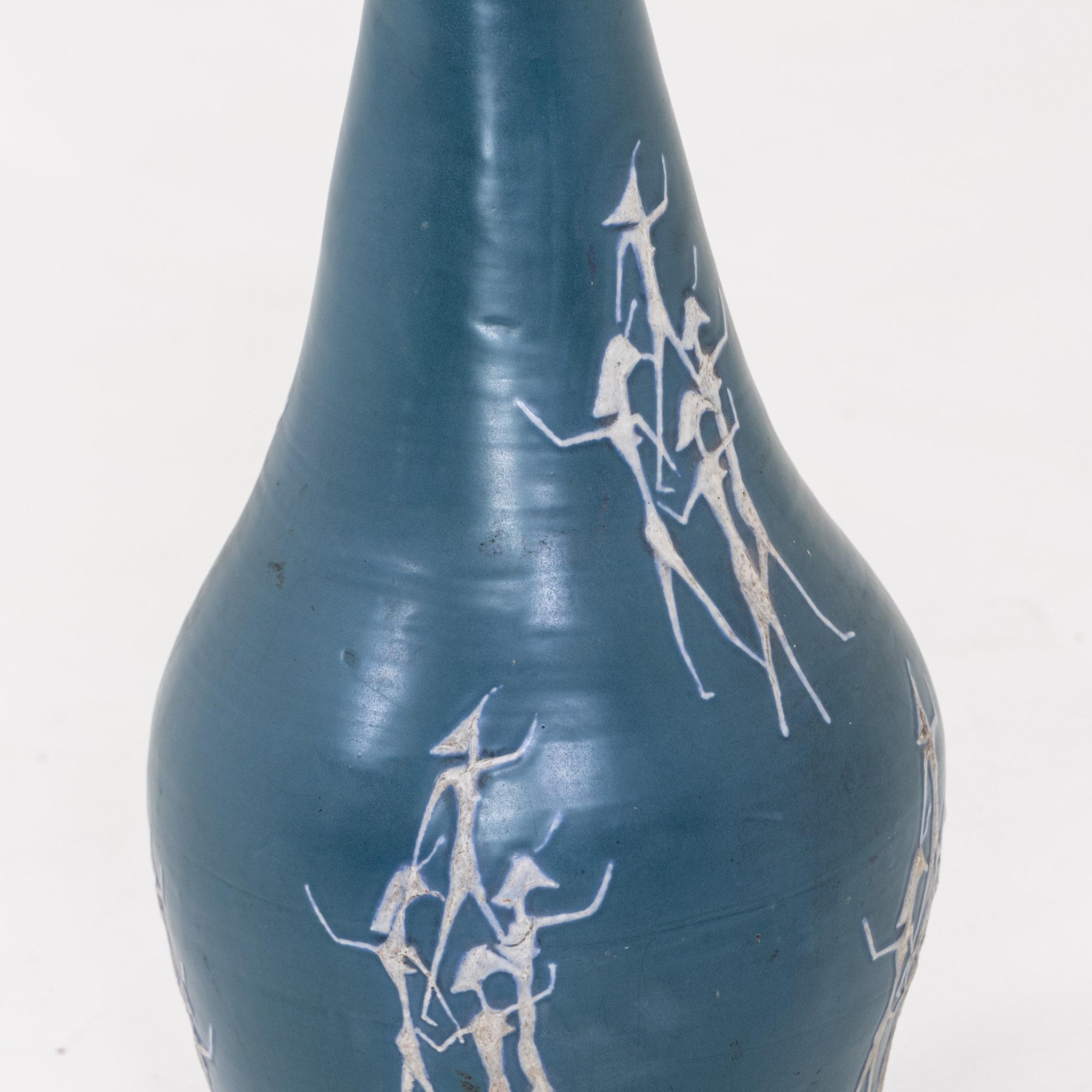 Italian Ceramic Vase, Mid-20th Century For Sale 2