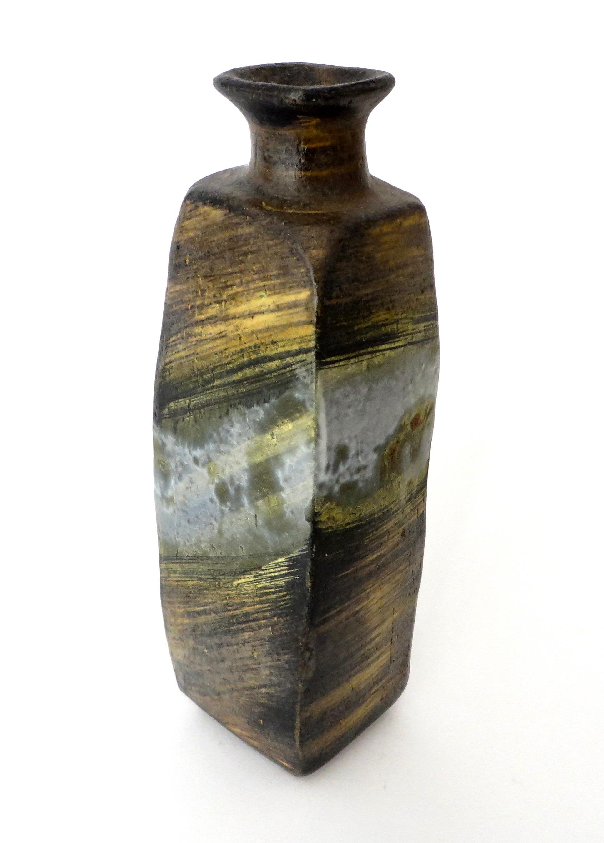 Italian Ceramic Vase or Bottle by Marcello Fantoni for Raymor 1