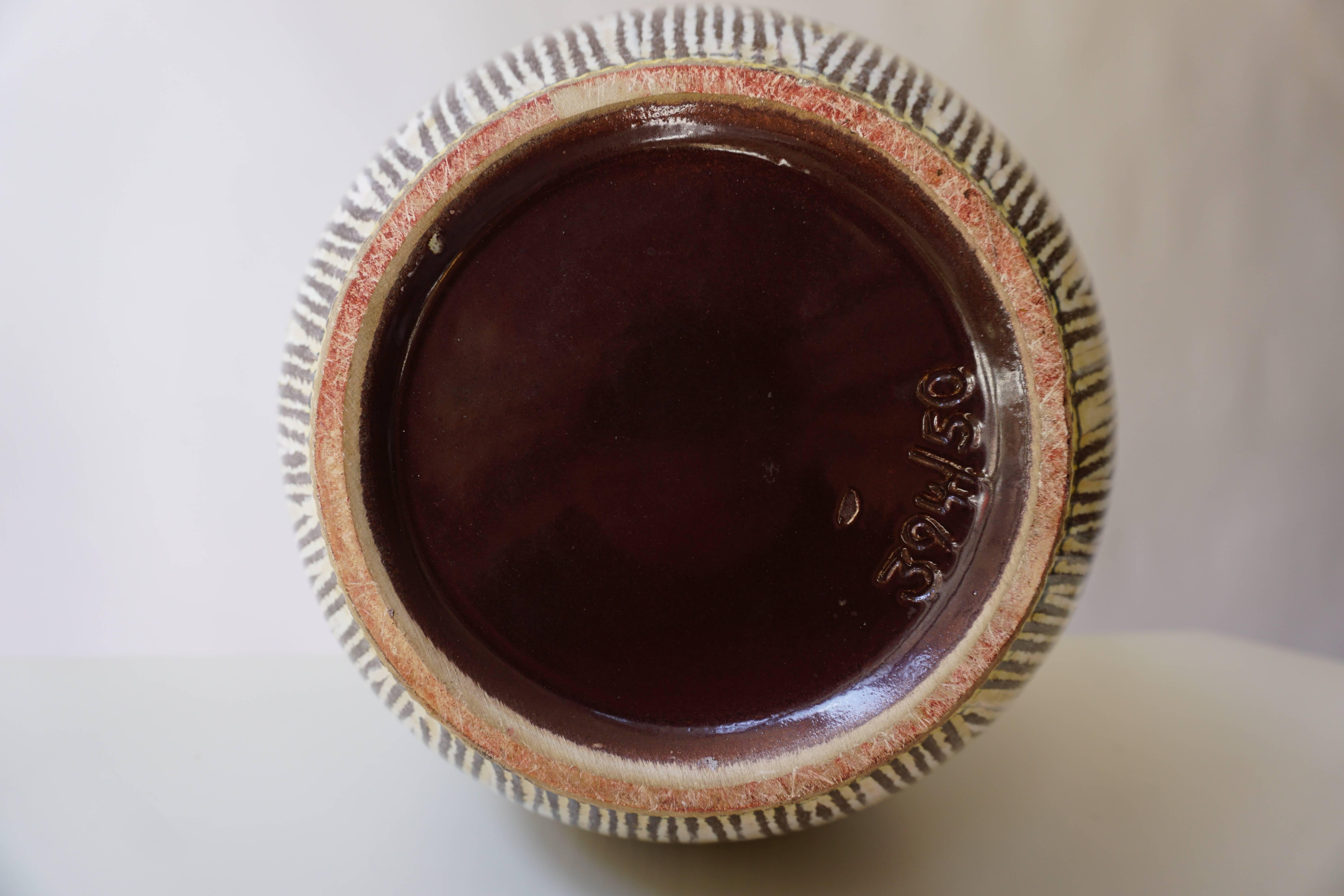 Italian Ceramic Vase or Urn For Sale 10