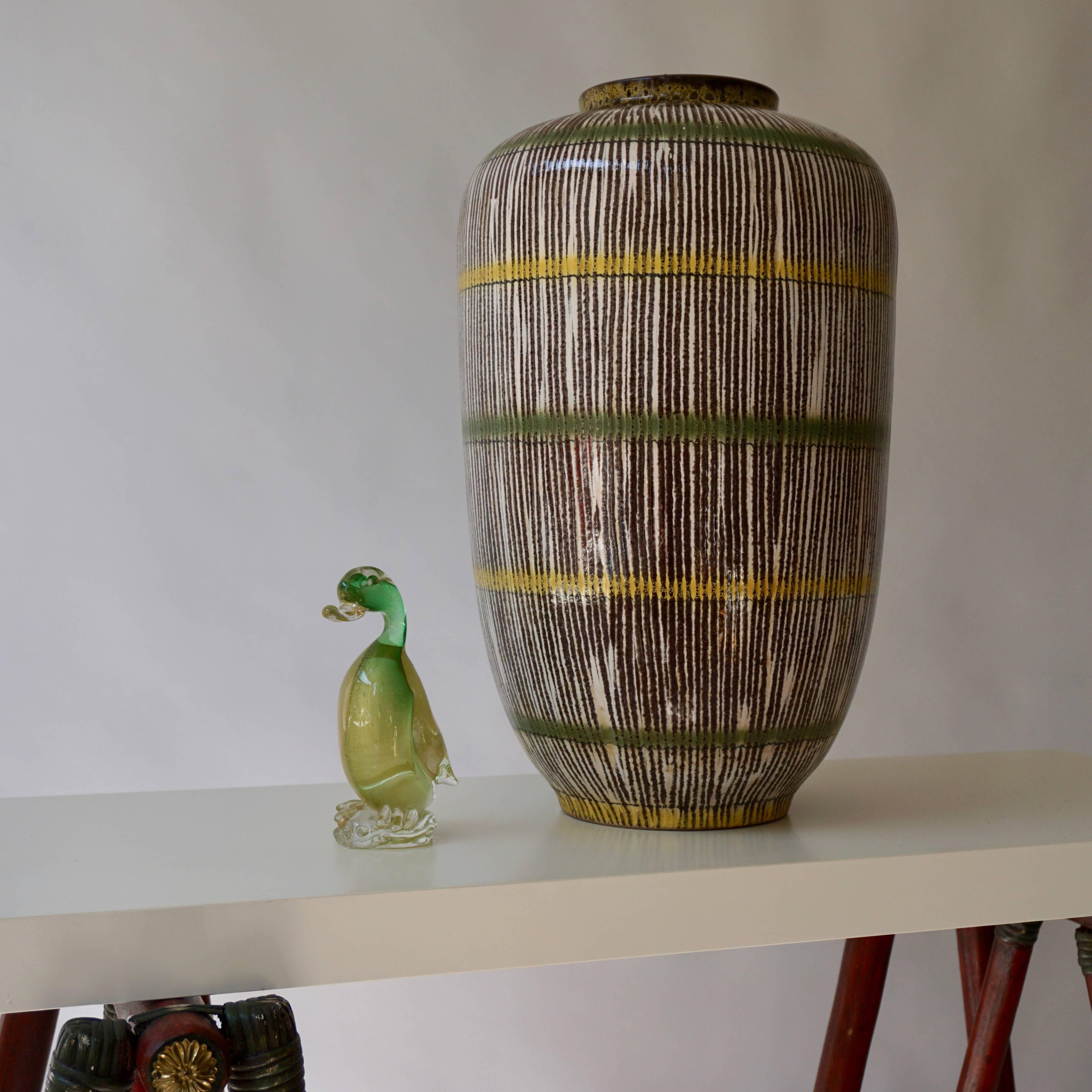 Italian Ceramic Vase or Urn For Sale 3