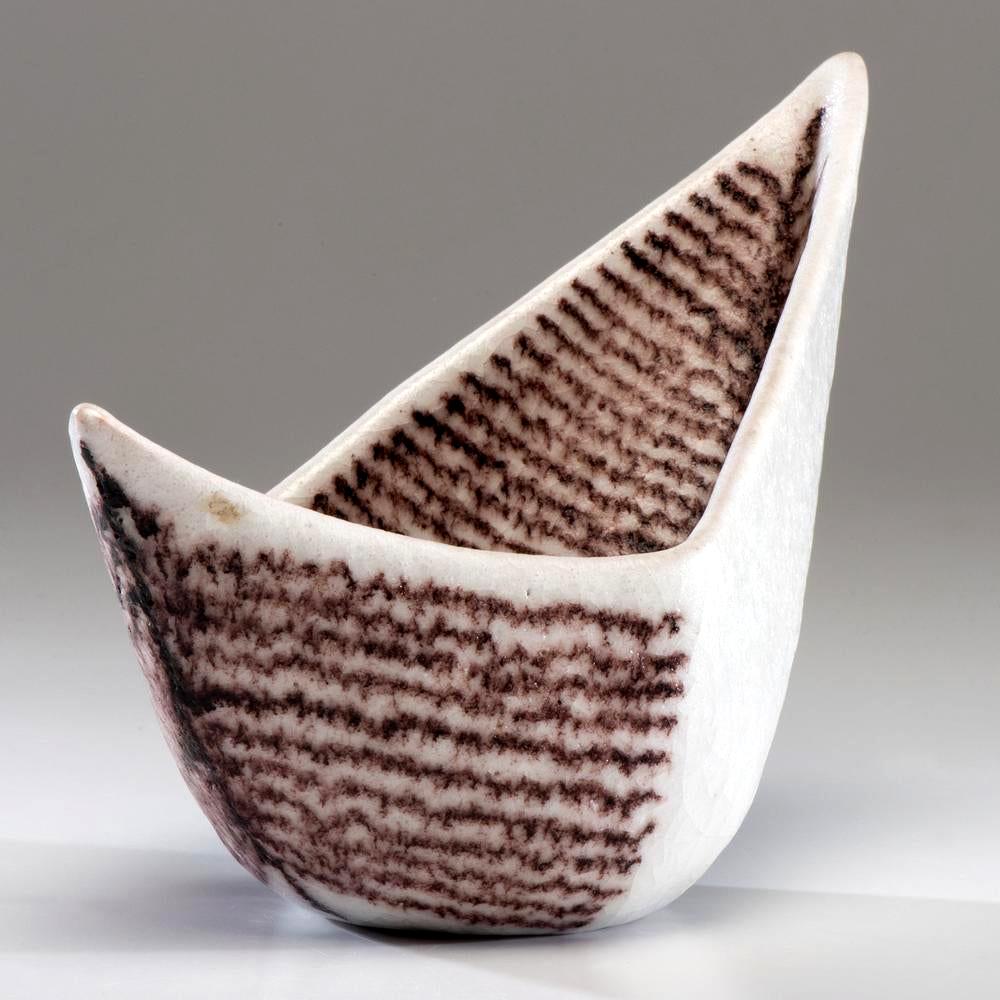 Modern Italian Ceramic Vessel by Guido Gambone For Sale