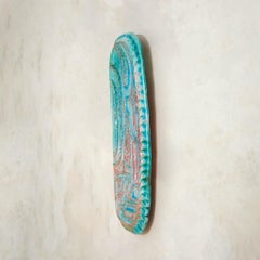 Italian Ceramic Wall Plaque by Leandro Lega, Faenza, 1960s