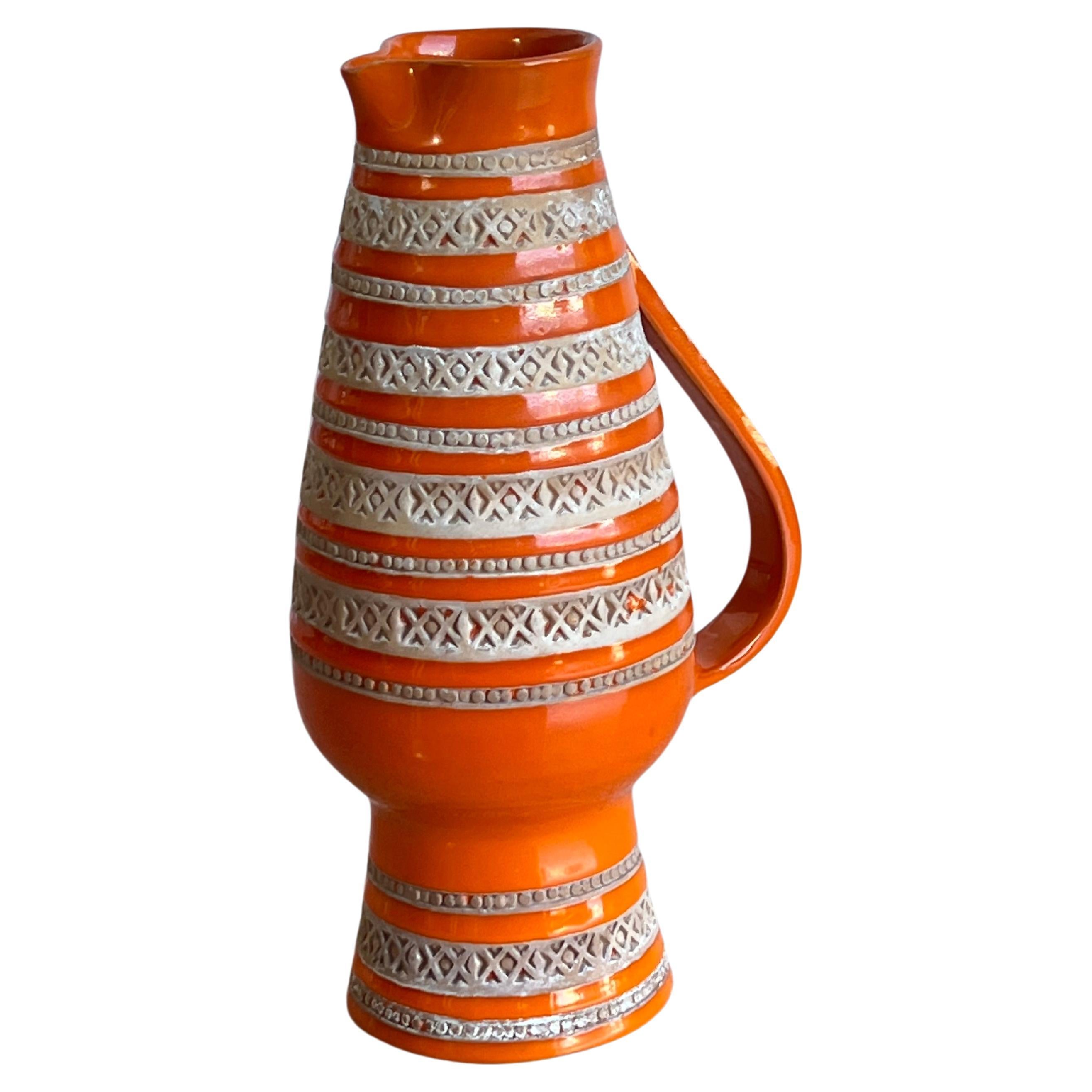 Italienischer Wasserkrug aus Keramik von Bitossi