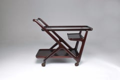 Italian Cesare Lacca for Cassina Bar or Serving Cart Trolley, 1950s