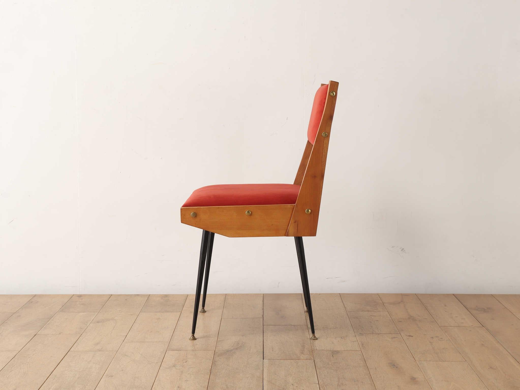 Italian Chair 1960's For Sale 7