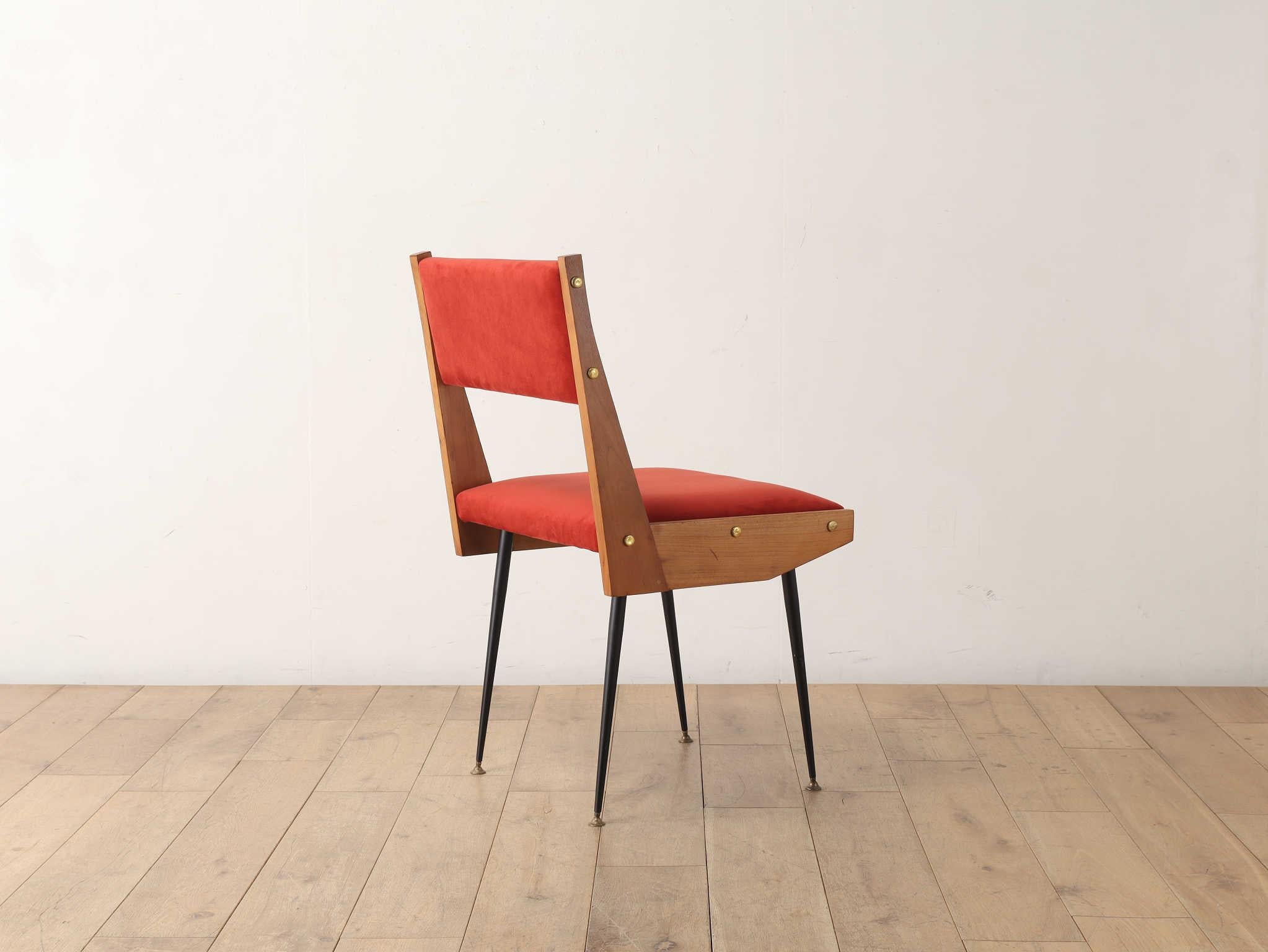 Italian Chair 1960's For Sale 9