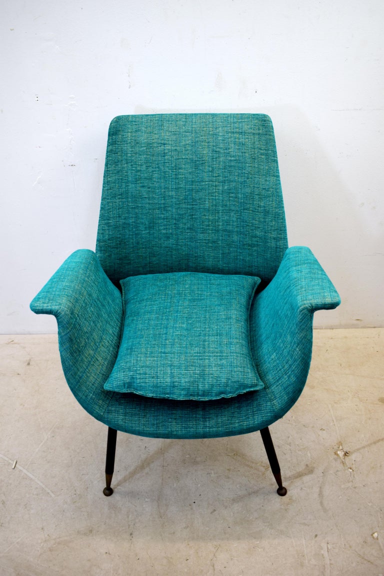 Italian Chair by Gastone Rinaldi, 1950s For Sale at 1stDibs