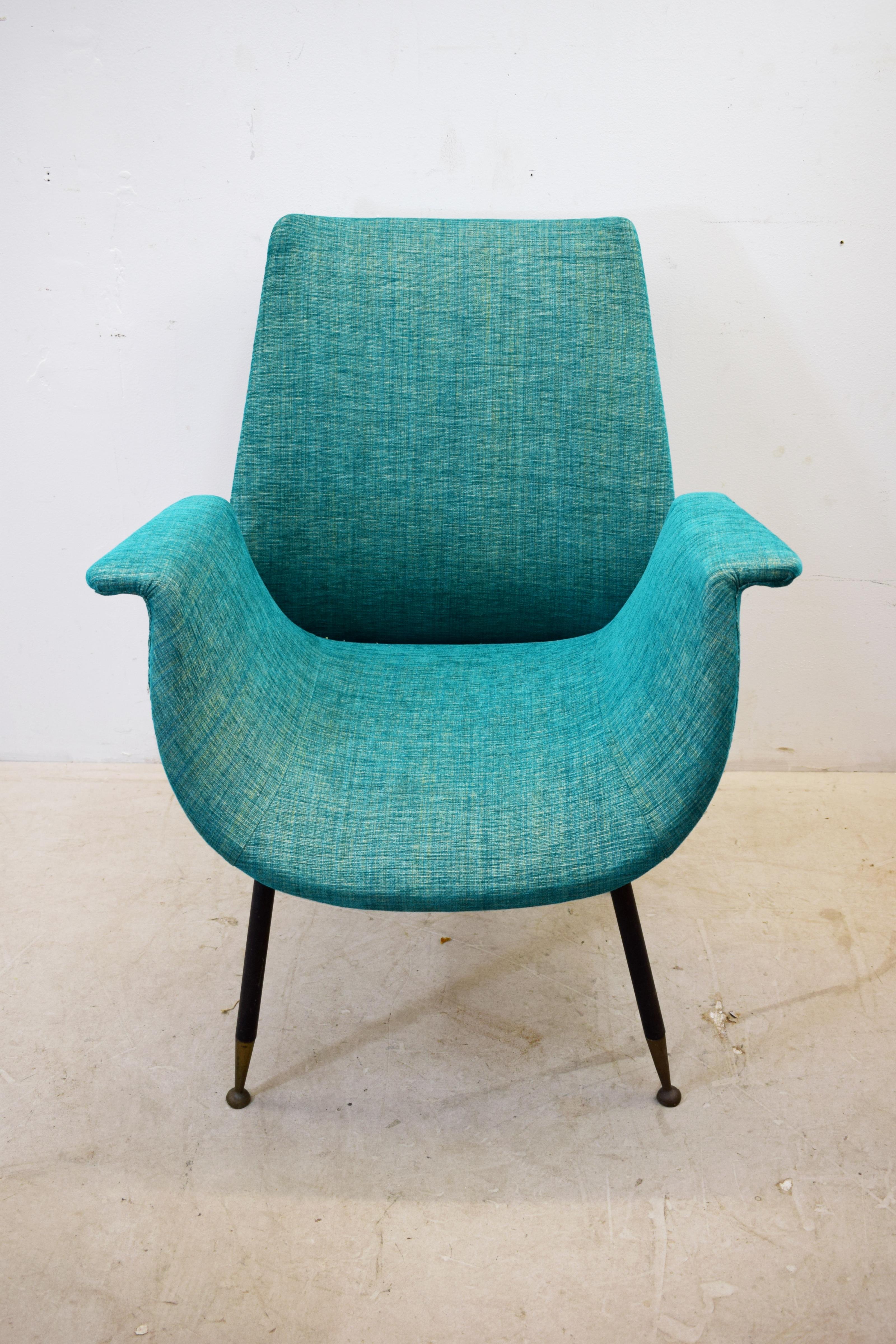 Italian Chair by Gastone Rinaldi, 1950s For Sale 1