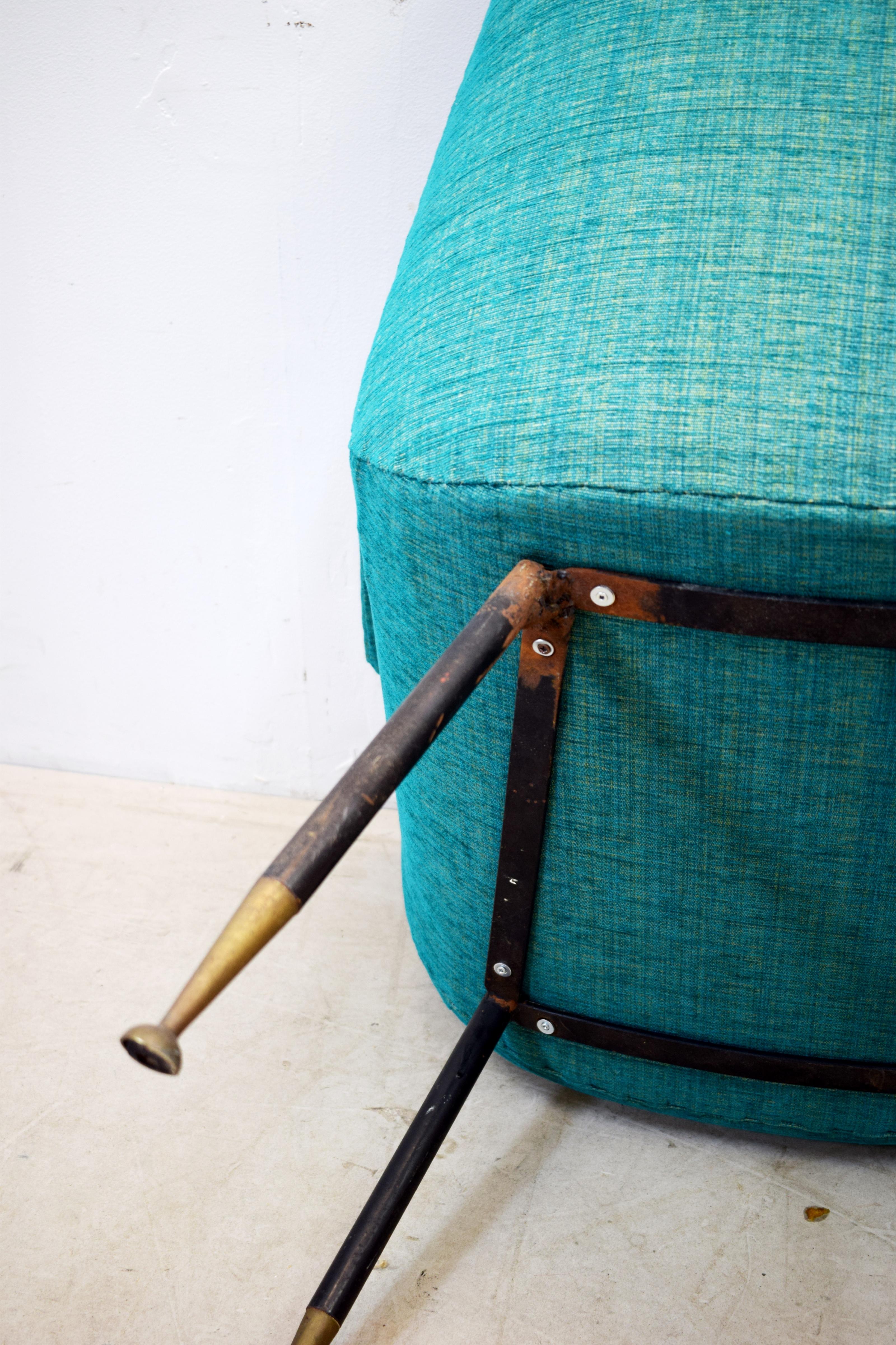 Italian Chair by Gastone Rinaldi, 1950s For Sale 3