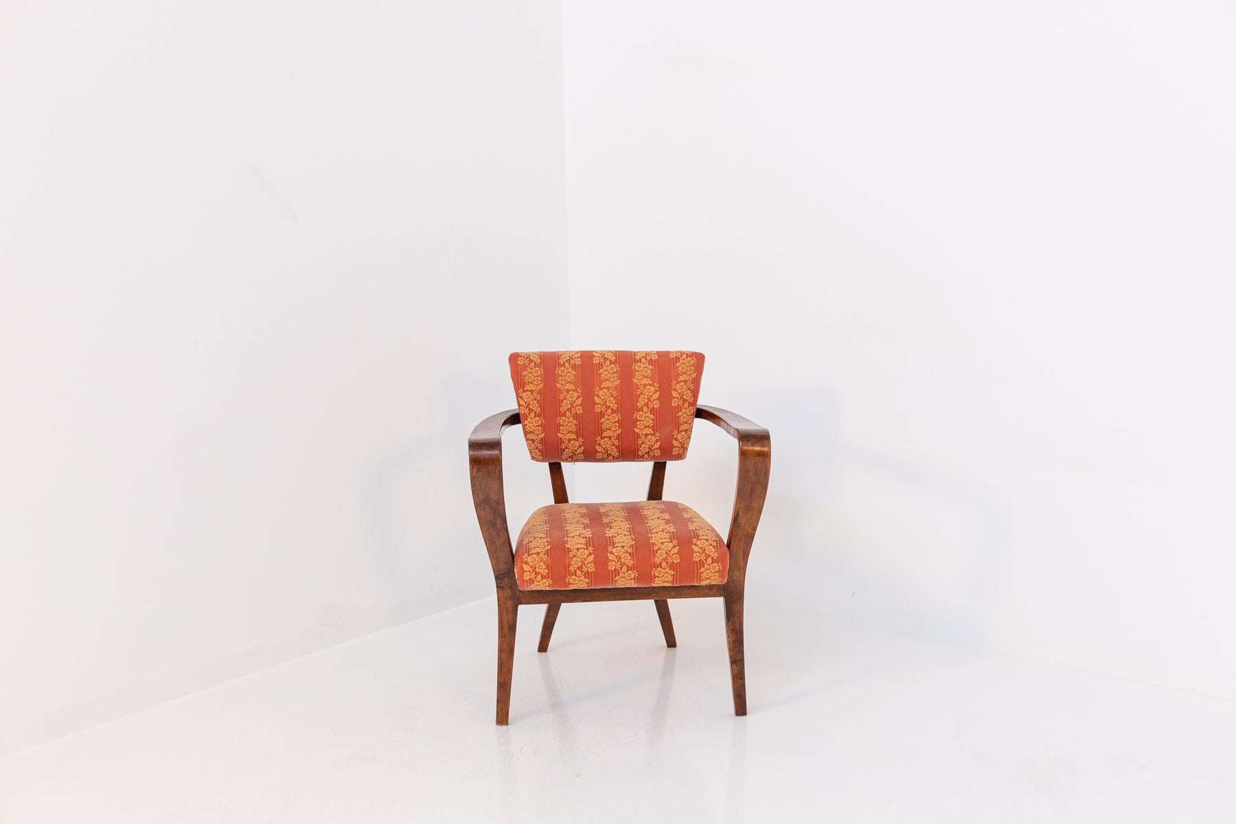 Italian Chair designed by Gio Ponti for Gastone Rinaldi, Published 5