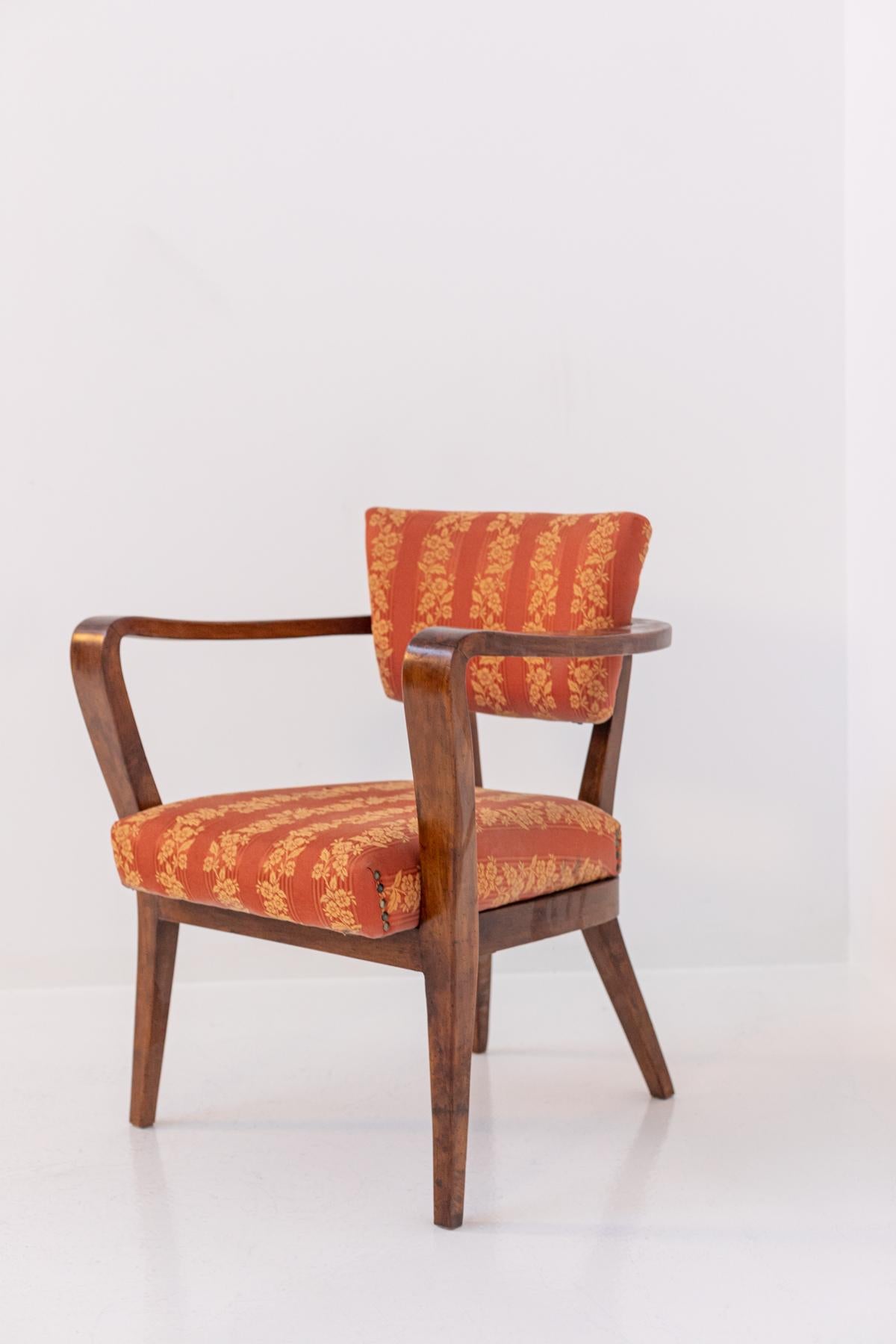 Italian Chair designed by Gio Ponti for Gastone Rinaldi, Published 7