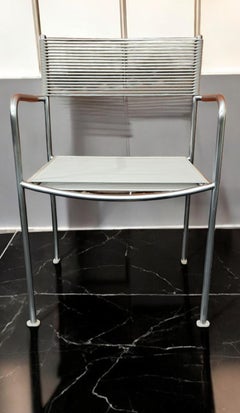 Italian Chairs Alias 201 Green PVC, set of six, by Giandomenico Belotti, 2012