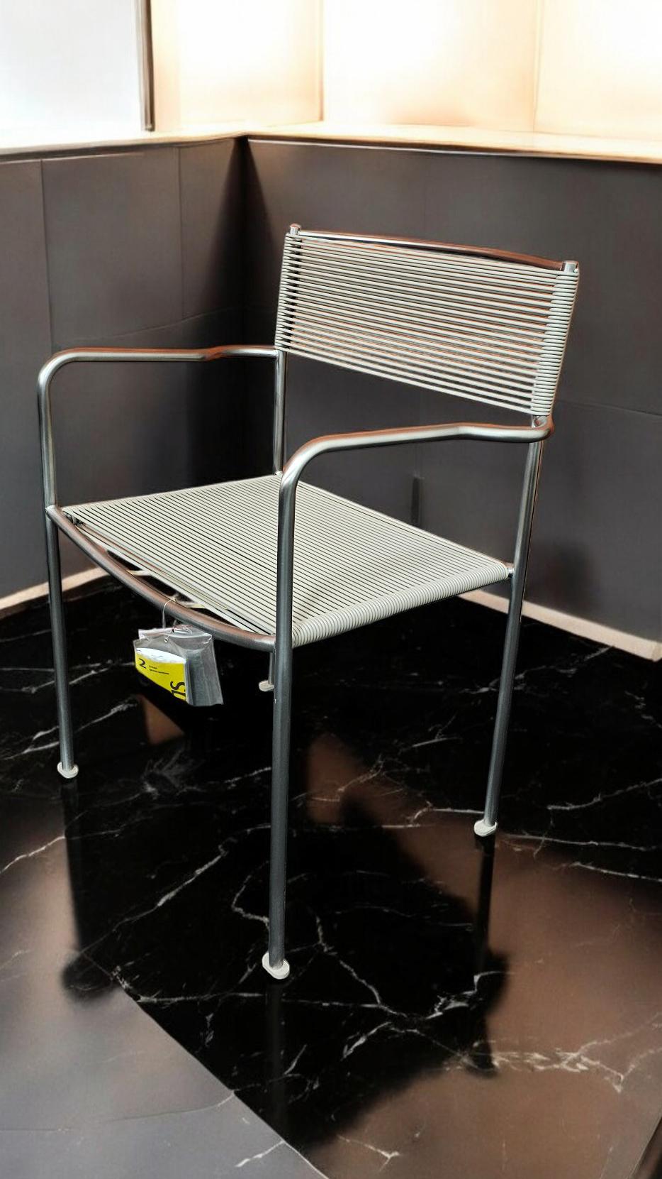 Modern Italian Chairs Alias 201 Green PVC, set of six, by Giandomenico Belotti, 2012