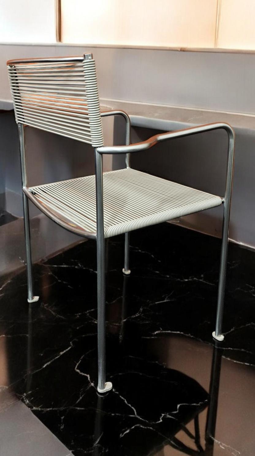 Contemporary Italian Chairs Alias 201 Green PVC, set of six, by Giandomenico Belotti, 2012